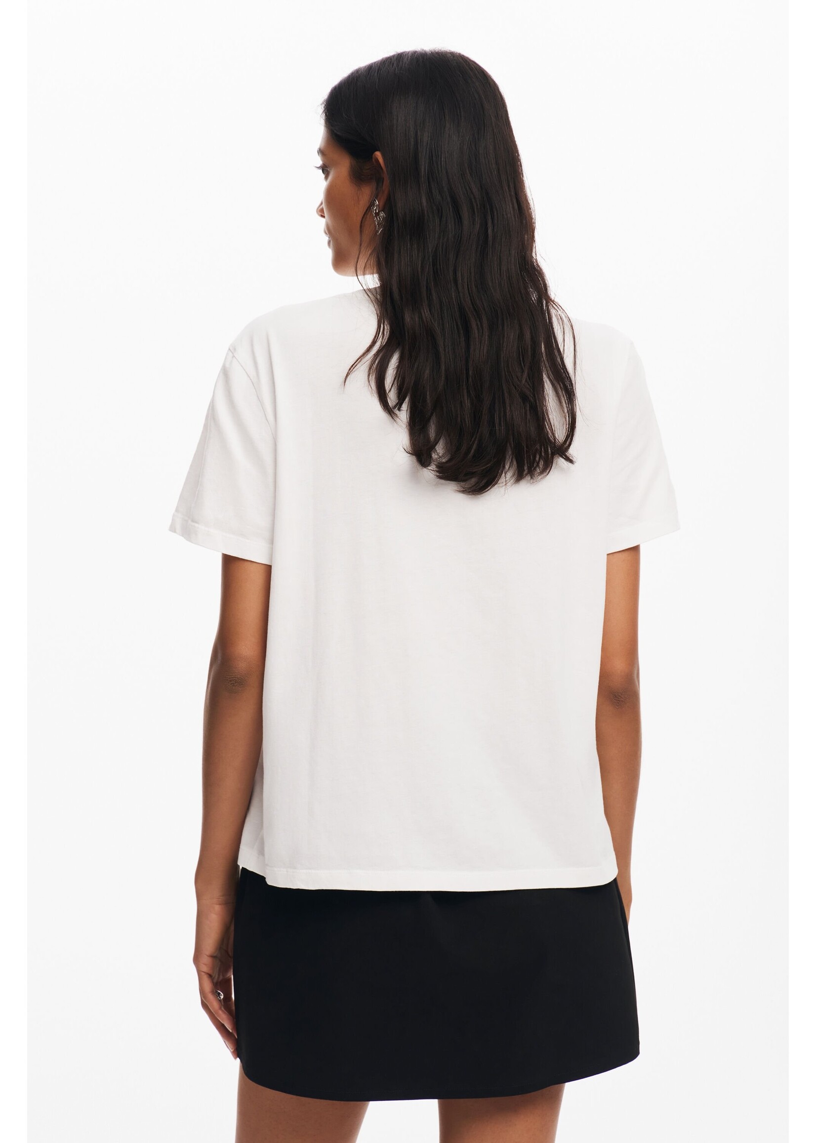 DESIGUAL T-shirt uni vase