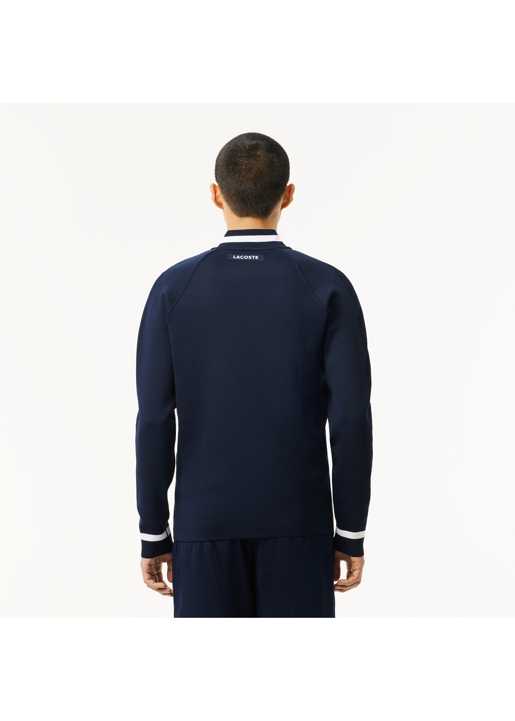 LACOSTE Veste de Tennis Ultra-Dry Lacoste x Daniil Medvedev pour homme-Bleu Marine