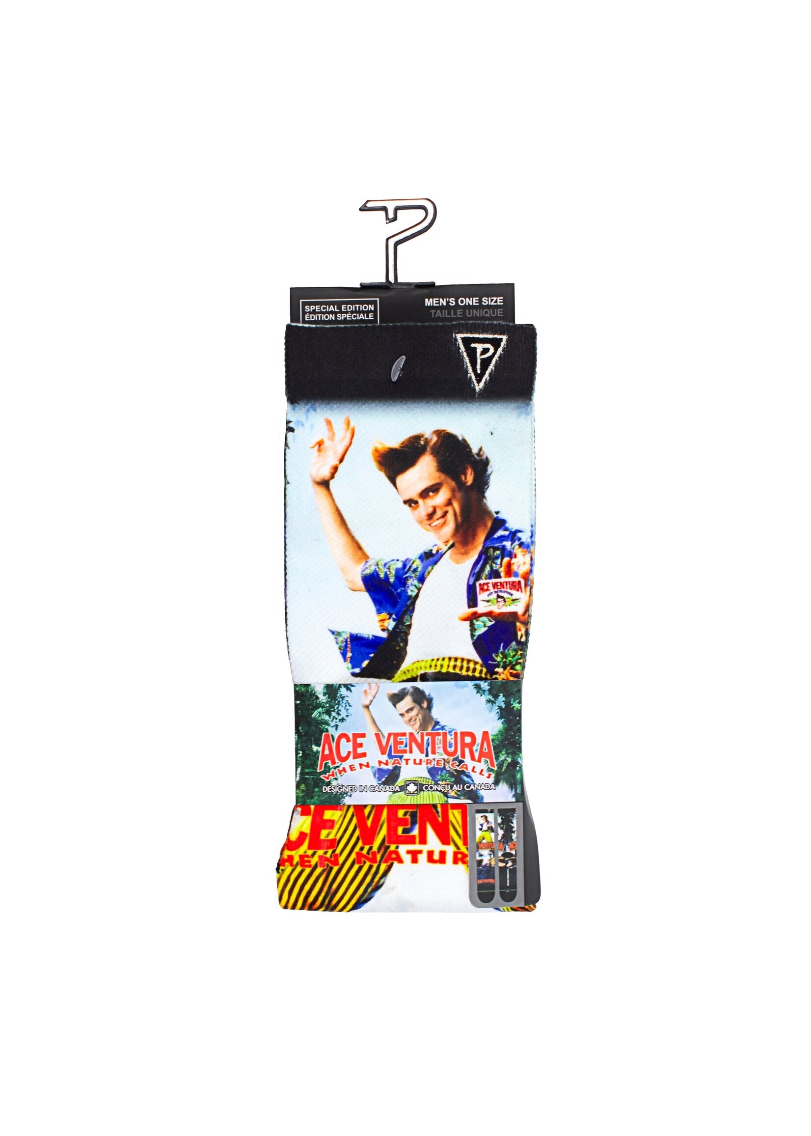 PERRI'S SOCKS Bas imprimé en sublimation Ace Ventura - Movie Cover In Action