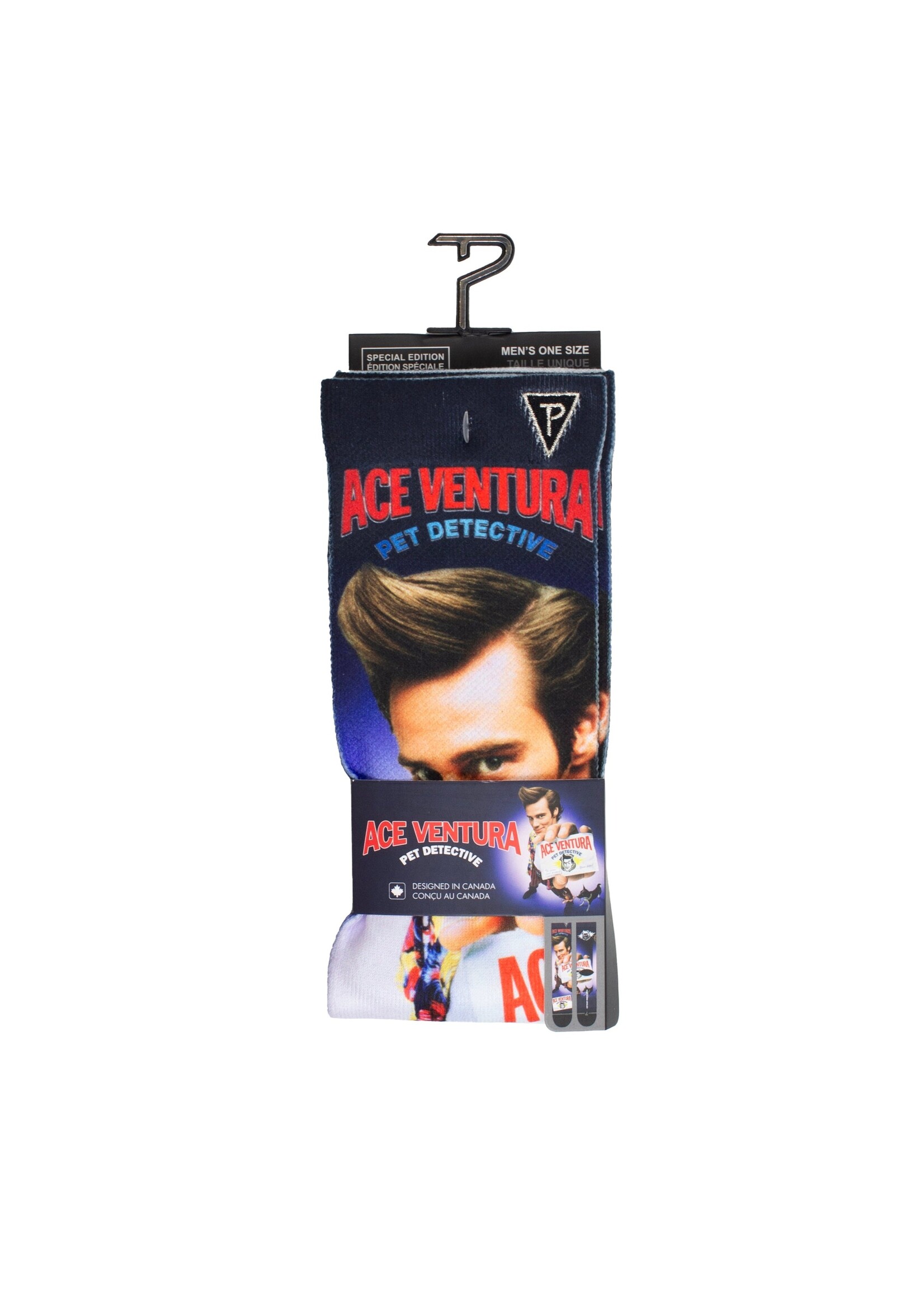 PERRI'S SOCKS Bas imprimé en sublimation Ace Ventura Spécial Édition-Pet Detective