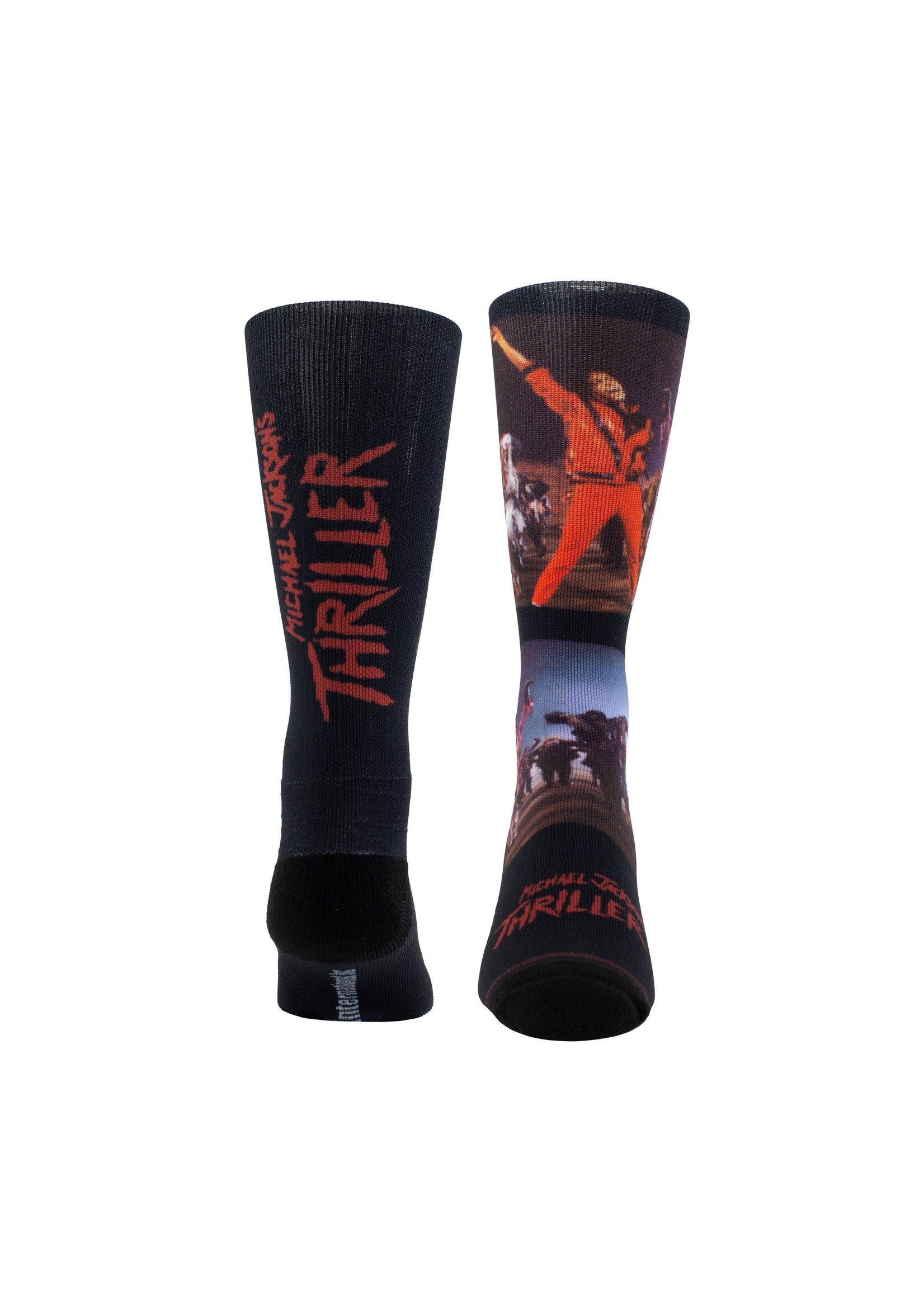 PERRI'S SOCKS Bas imprimé en sublimation MJ - Thriller album