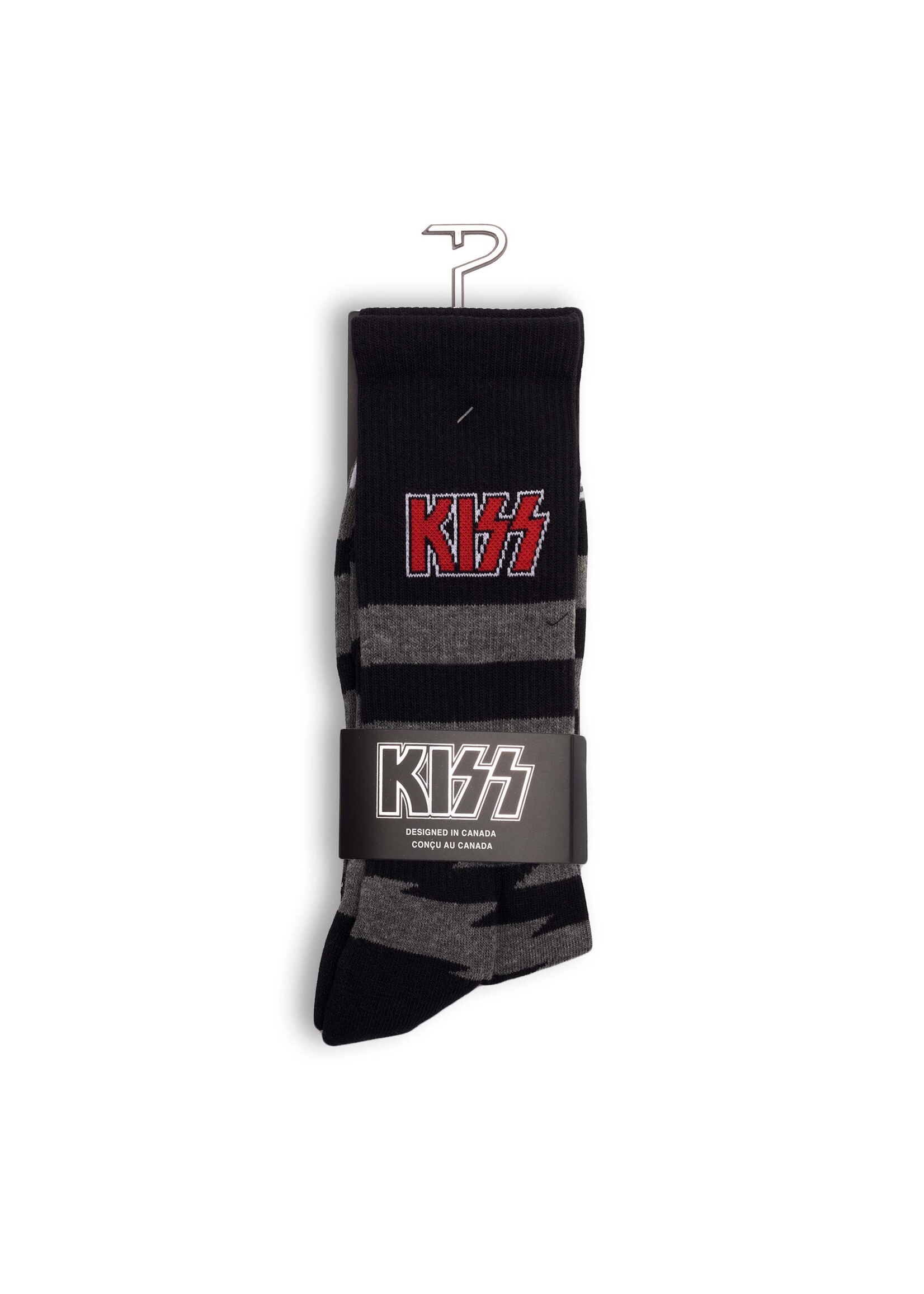 PERRI'S SOCKS Bas en polyester recyclé - Lightning stripes Kiss crew
