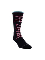 PERRI'S SOCKS Bas en polyester recyclé Def Leppard logo crew-Noir