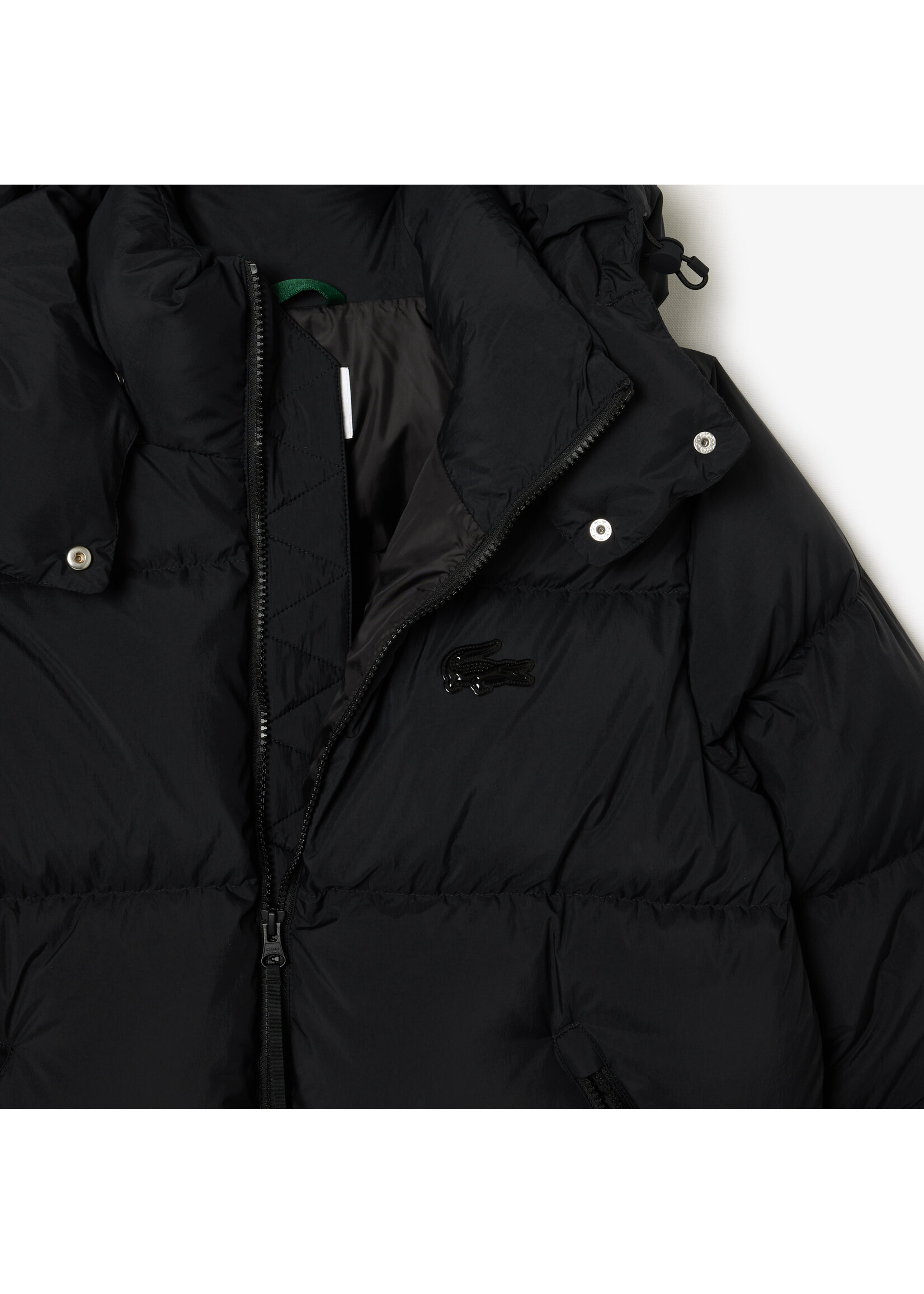 LACOSTE Relaxed Fit Hooded Down Jacket