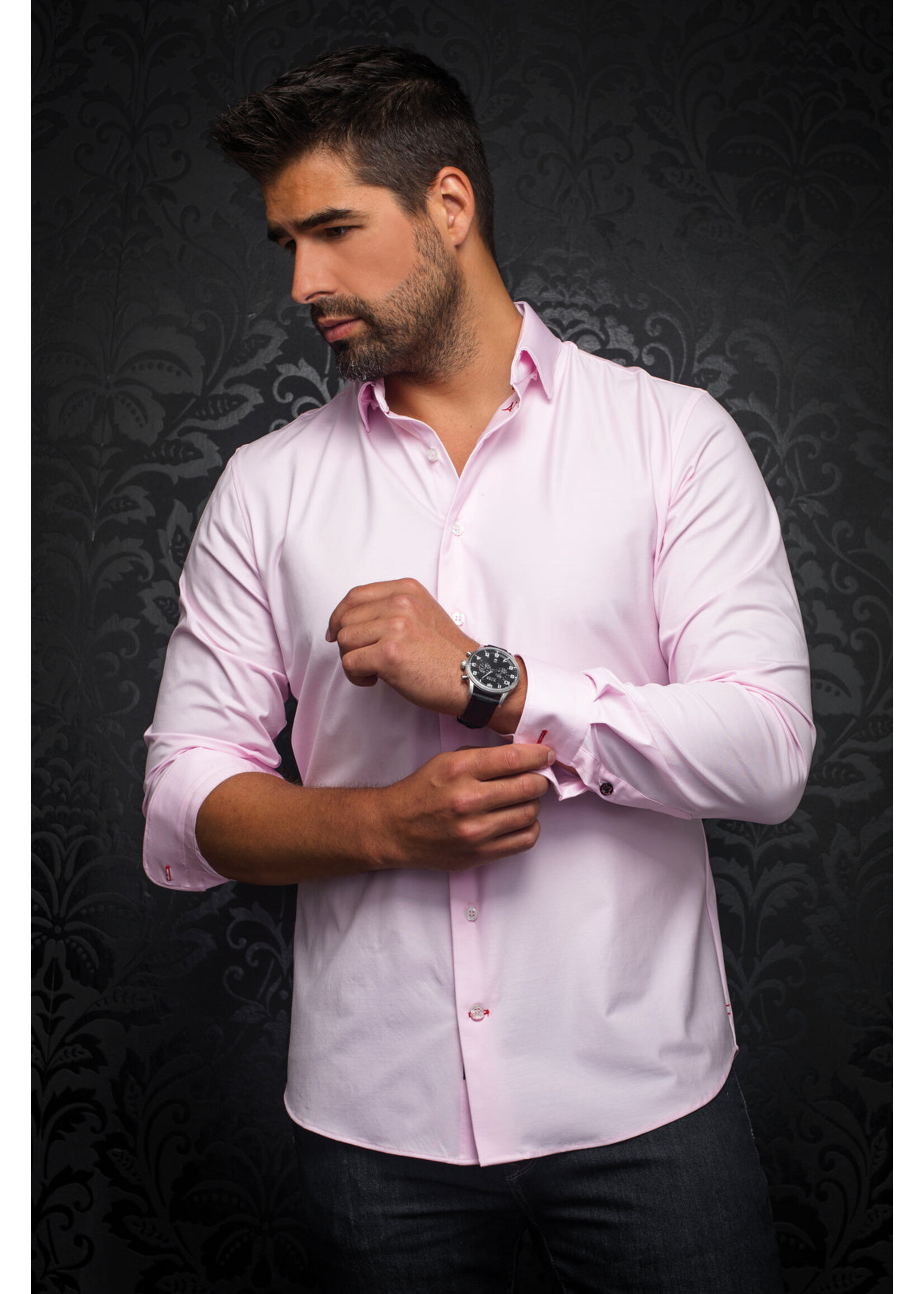 AU NOIR shirt | ALEXANDER-SLD, Pink
