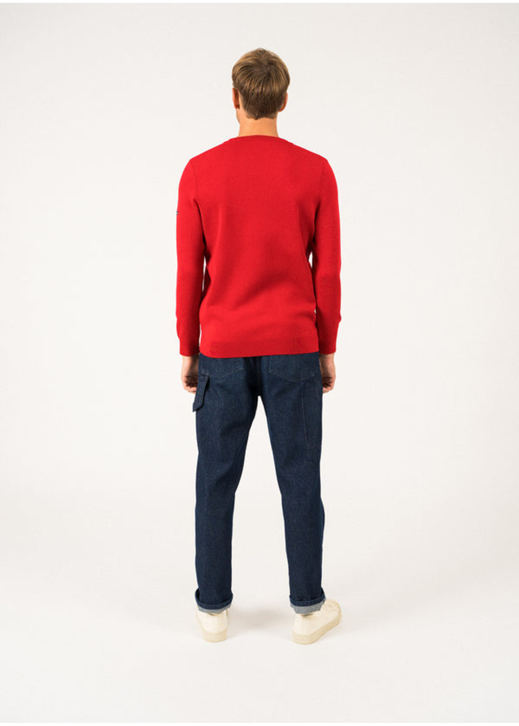 SAINT-JAMES Pull col V Cuirassé II en laine douce - 2 couleurs disponibles