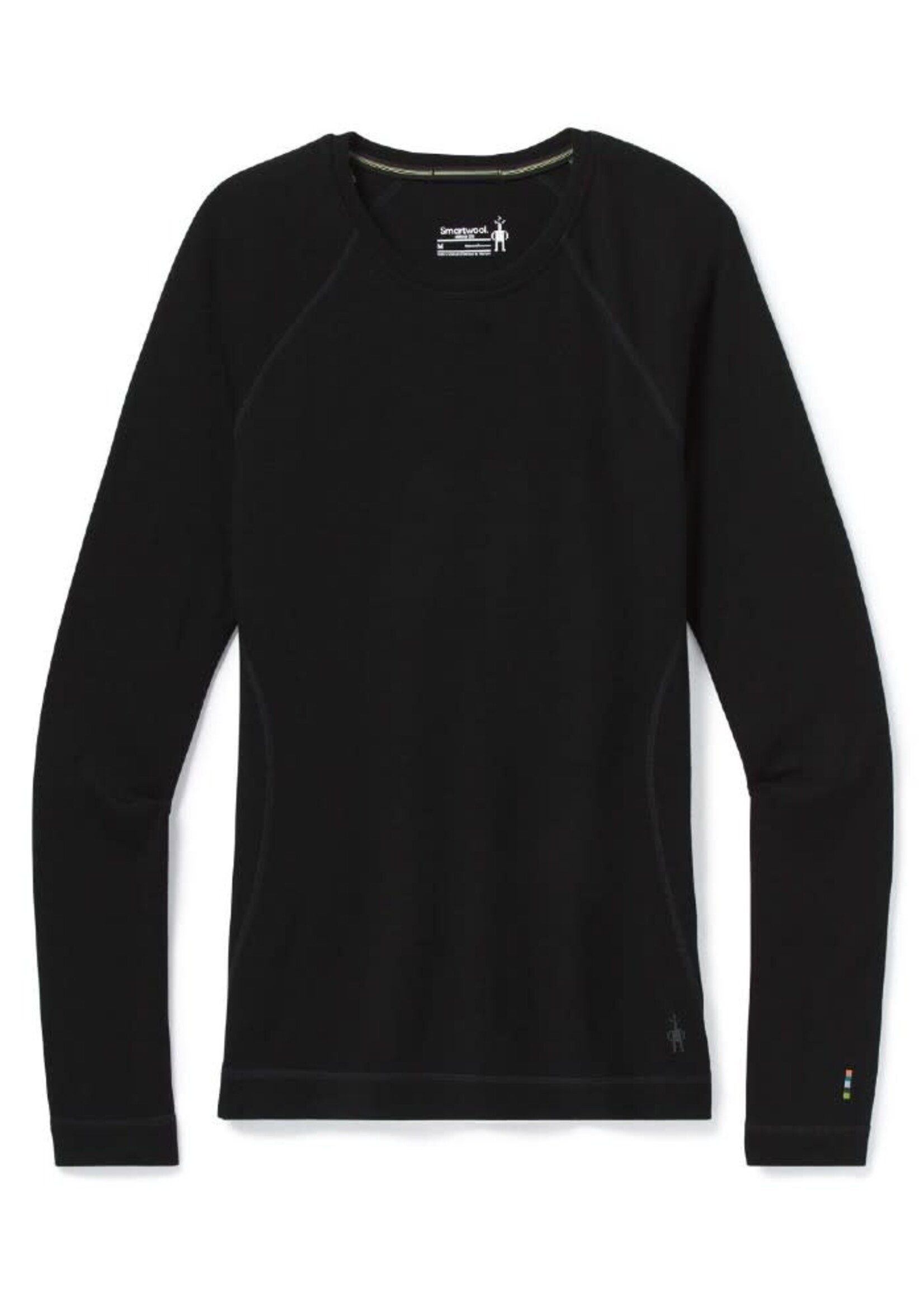 SMARTWOOL Chandail couche de base en mérinos col en rond uni-Femme