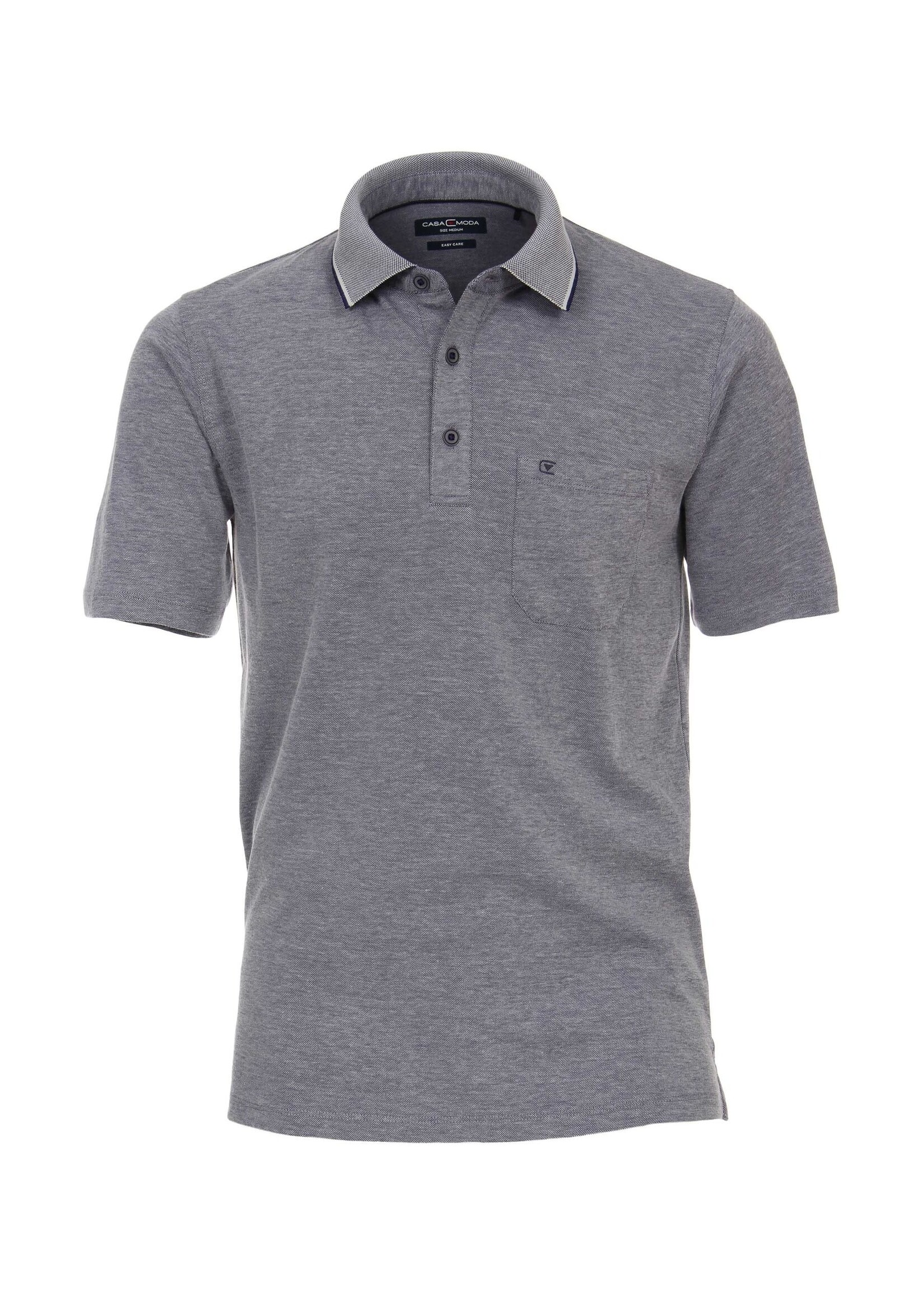 CASA MODA Polo MC avec poche appliquée pour homme -