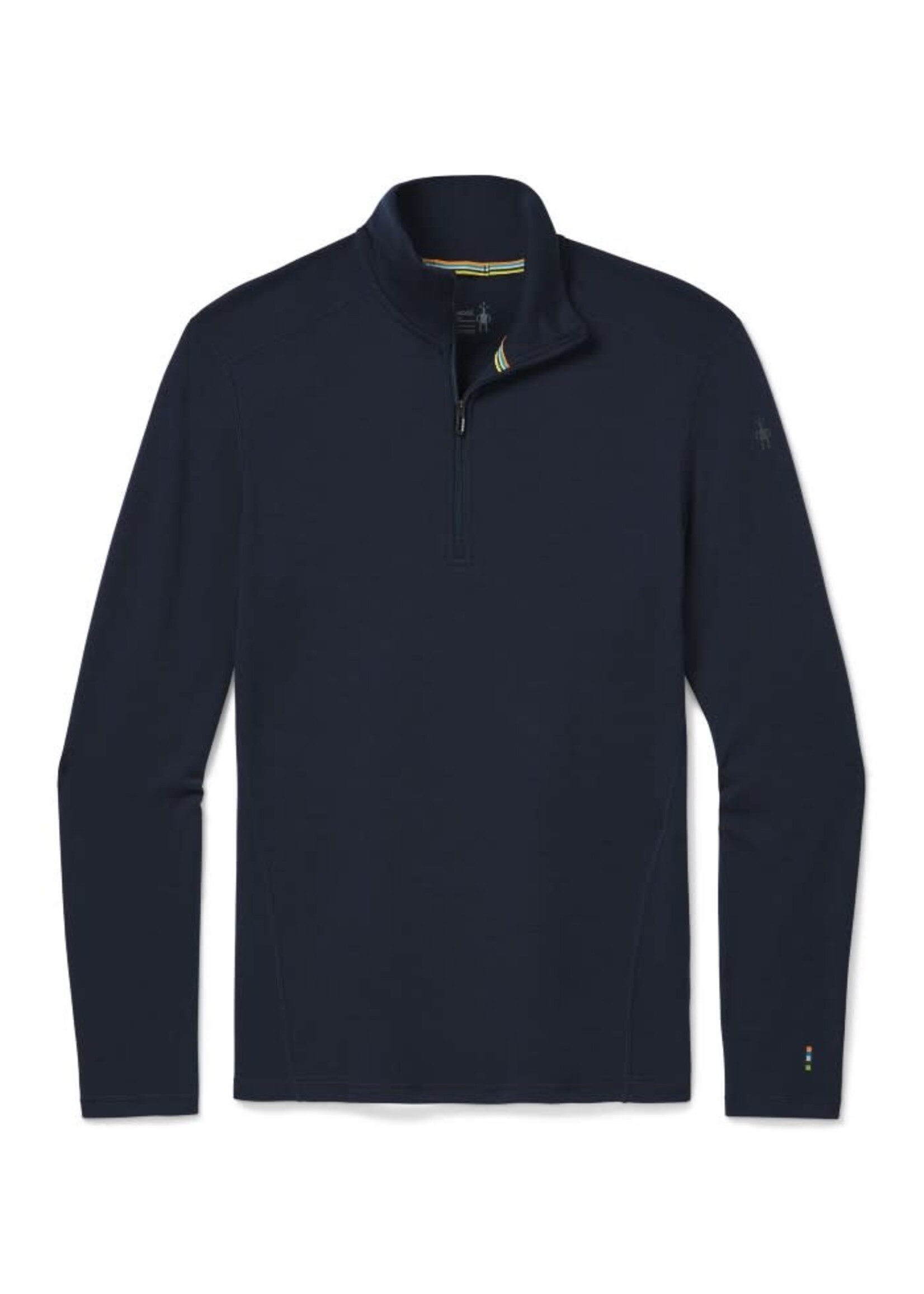 SMARTWOOL Chandail couche de base en mérinos avec fermeture éclair 1/4 uni-Homme