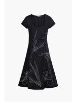 DESIGUAL Desigual square neckline midi dress - VEST_BUCAREST