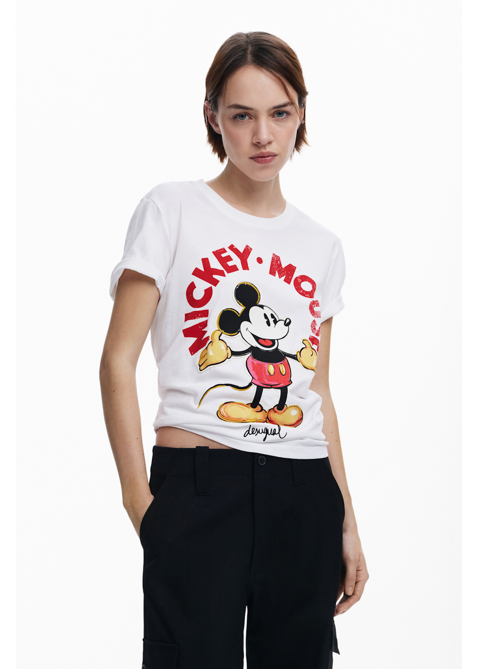 DESIGUAL T-Shirt Mickey Mouse Desigual - 3 couleurs disponibles