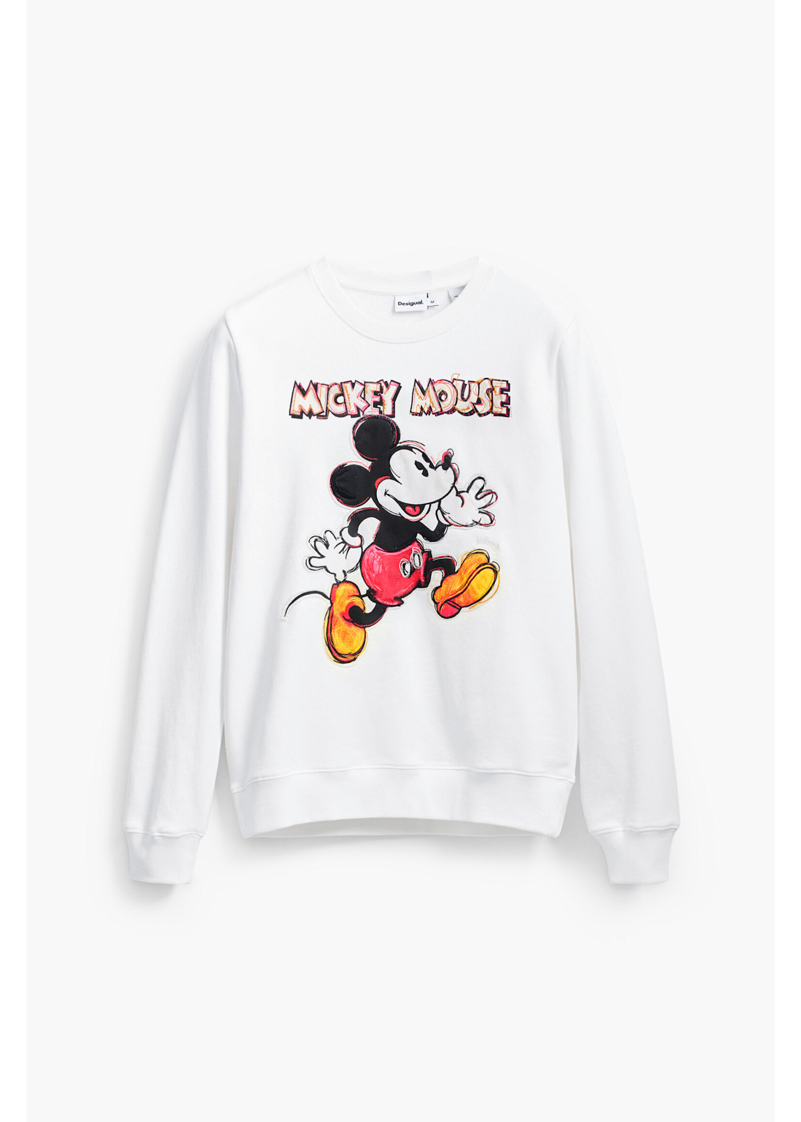 DESIGUAL Coton ouaté col rond Mickey Mouse - 2 couleurs disponibles