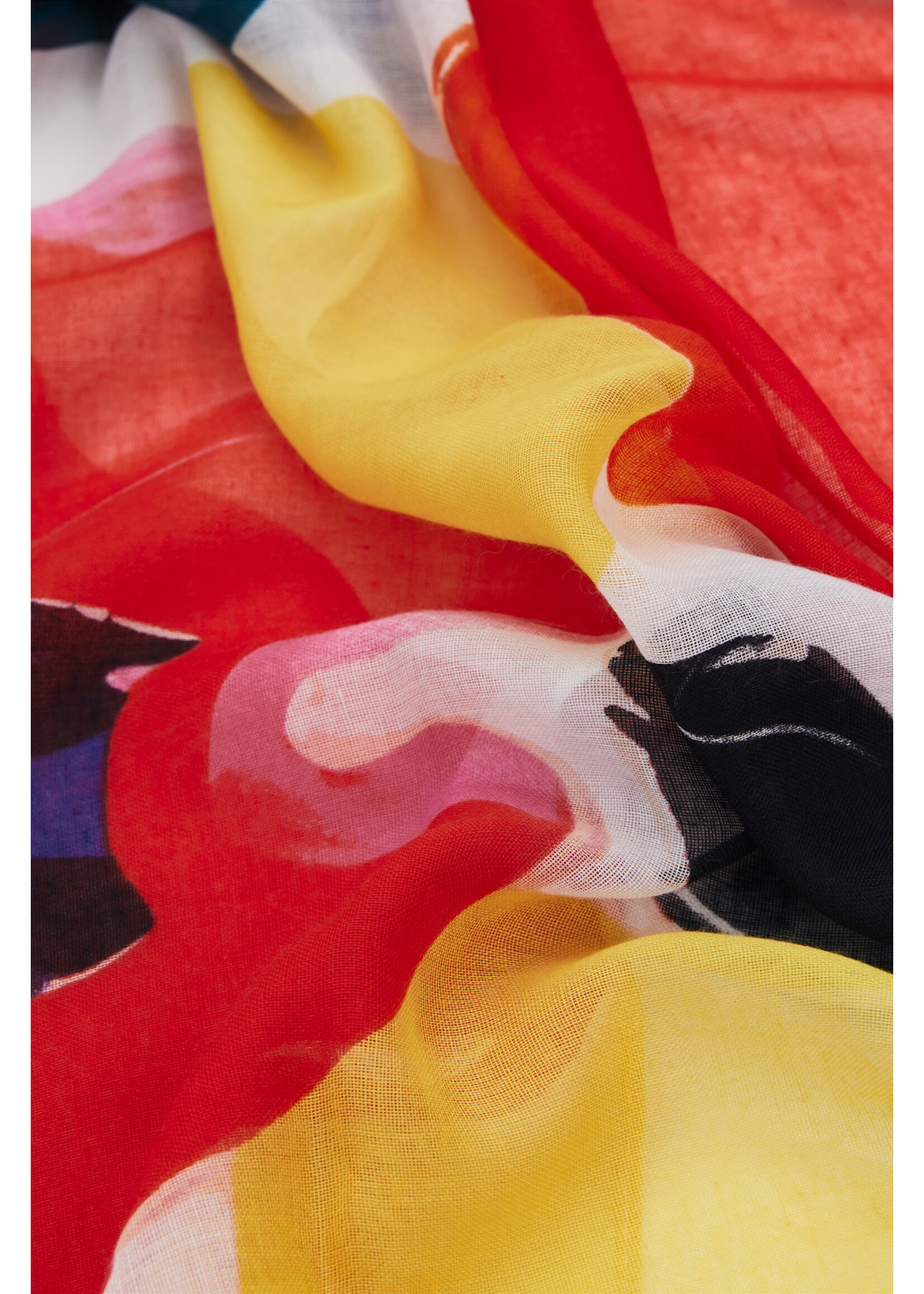 DESIGUAL Foulard à motifs de fleurs Desigual