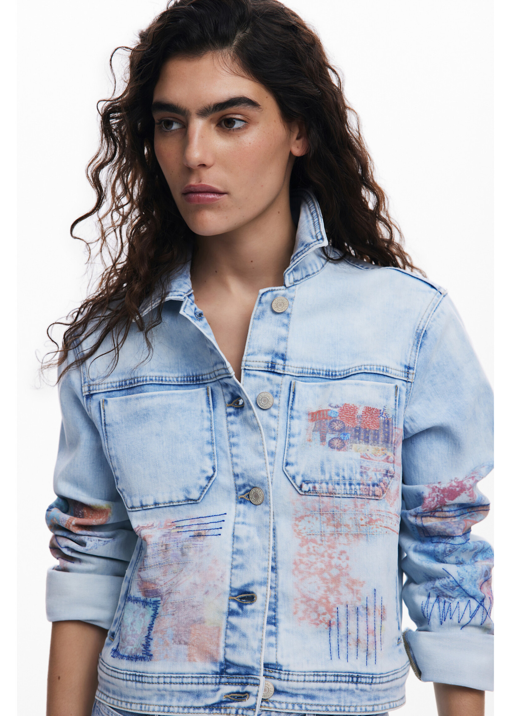 DESIGUAL Jacket Desigual en denim - CHAQ_LOS ANGELES
