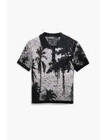 DESIGUAL Polo Desigual à manches courtes imprimé tropical