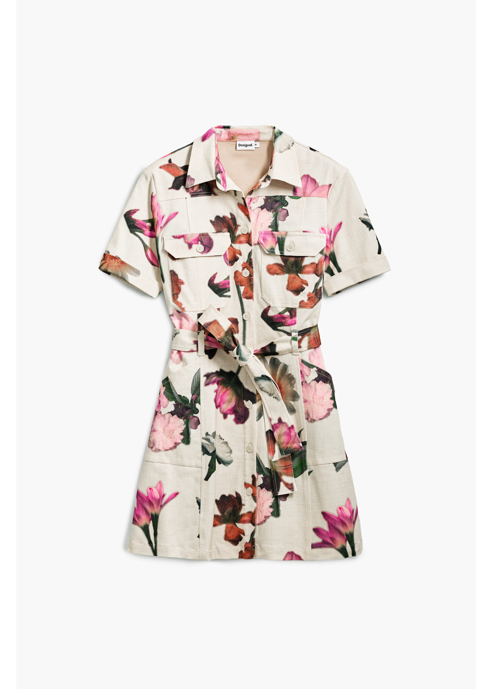 DESIGUAL Robe Desigual manches courtes - 2 couleurs disponibles VEST_MONICAWHITE