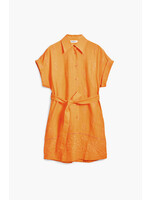 DESIGUAL Robe Desigual manches courtes mélange de lin - 2 couleurs disponibles