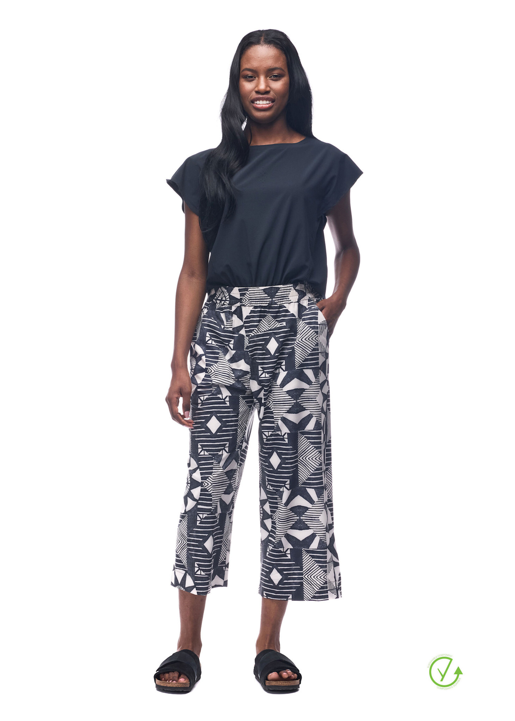INDYEVA Palazzo tissé léger - EPESI II - 3 couleurs disponibles