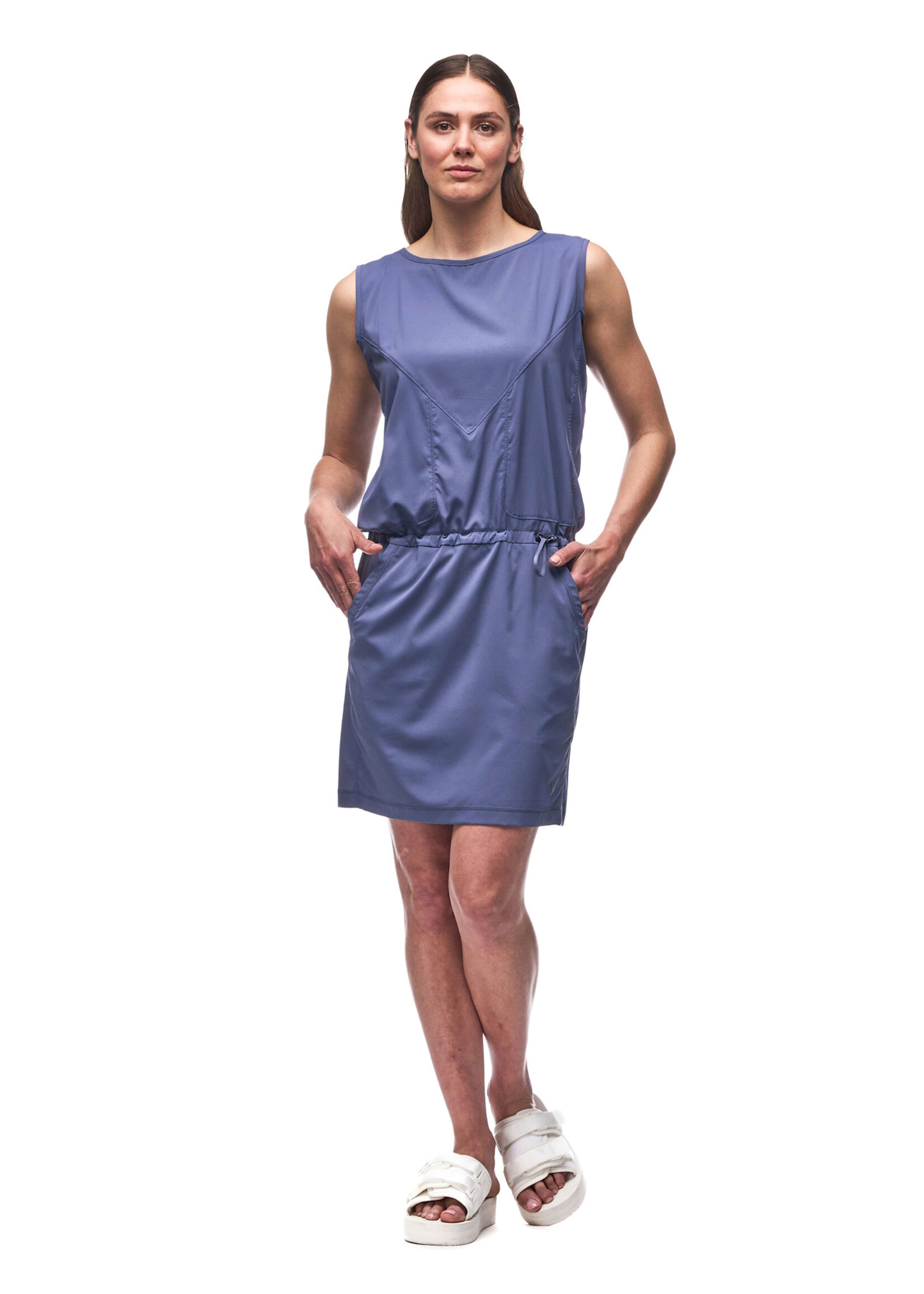 INDYEVA Robe sans manches tissée extensible LACO IV - 3 couleurs disponibles