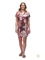 INDYEVA Robe chemise légère tissée extensible  -FRIVOL- 7 couleurs disponibles