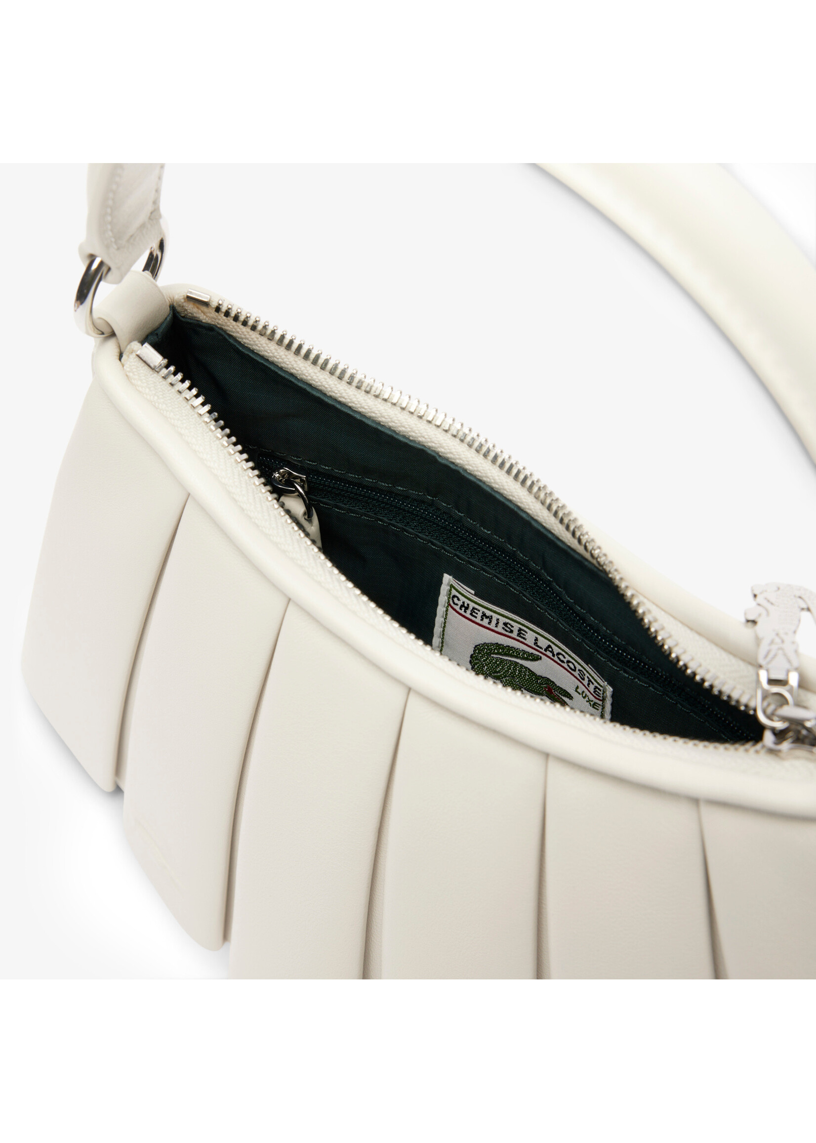 LACOSTE Petit sac en cuir Runway Lenglen - 2 couleurs disponibles