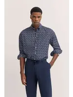 BUGATTI Chemise Bugatti imprimée voiles ML à boutons au col