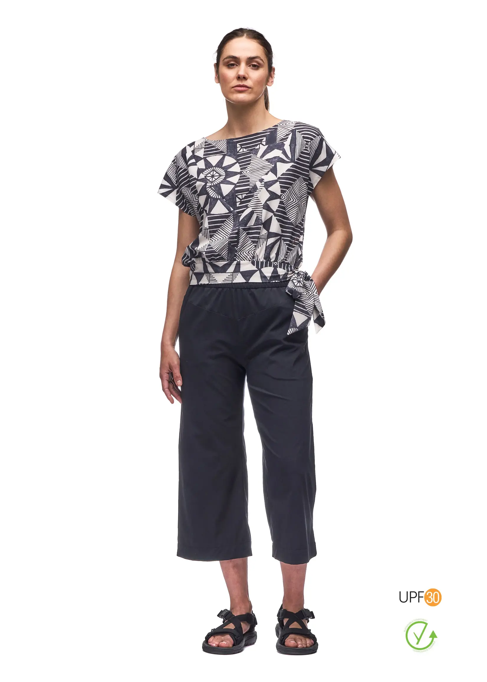 INDYEVA Palazzo tissé léger - EPESI II - 3 couleurs disponibles