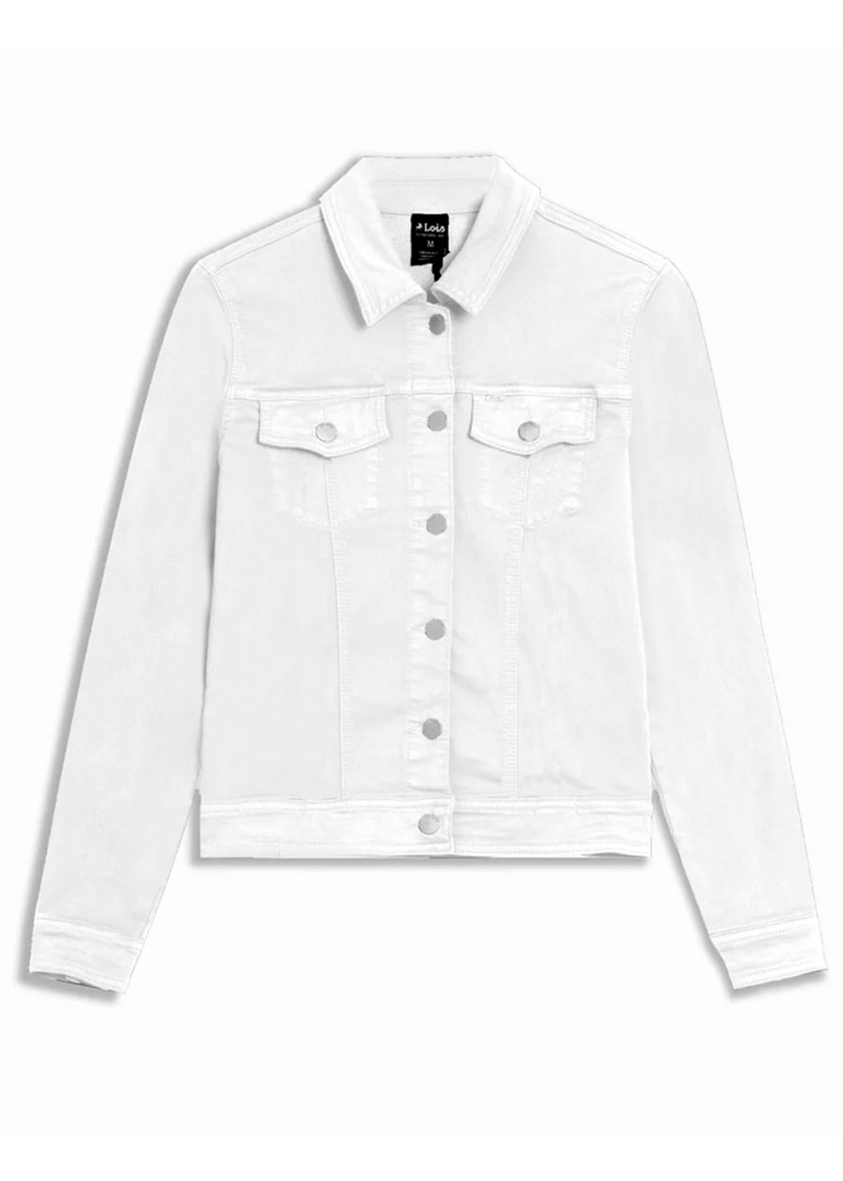 LOIS JEANS & JACKETS Veste en denim avec boutons ton-sur-tons BRENDA-Femme