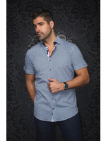 AU NOIR Chemise à manches courtes en coton extensible Terrano - 6 couleurs disponibles
