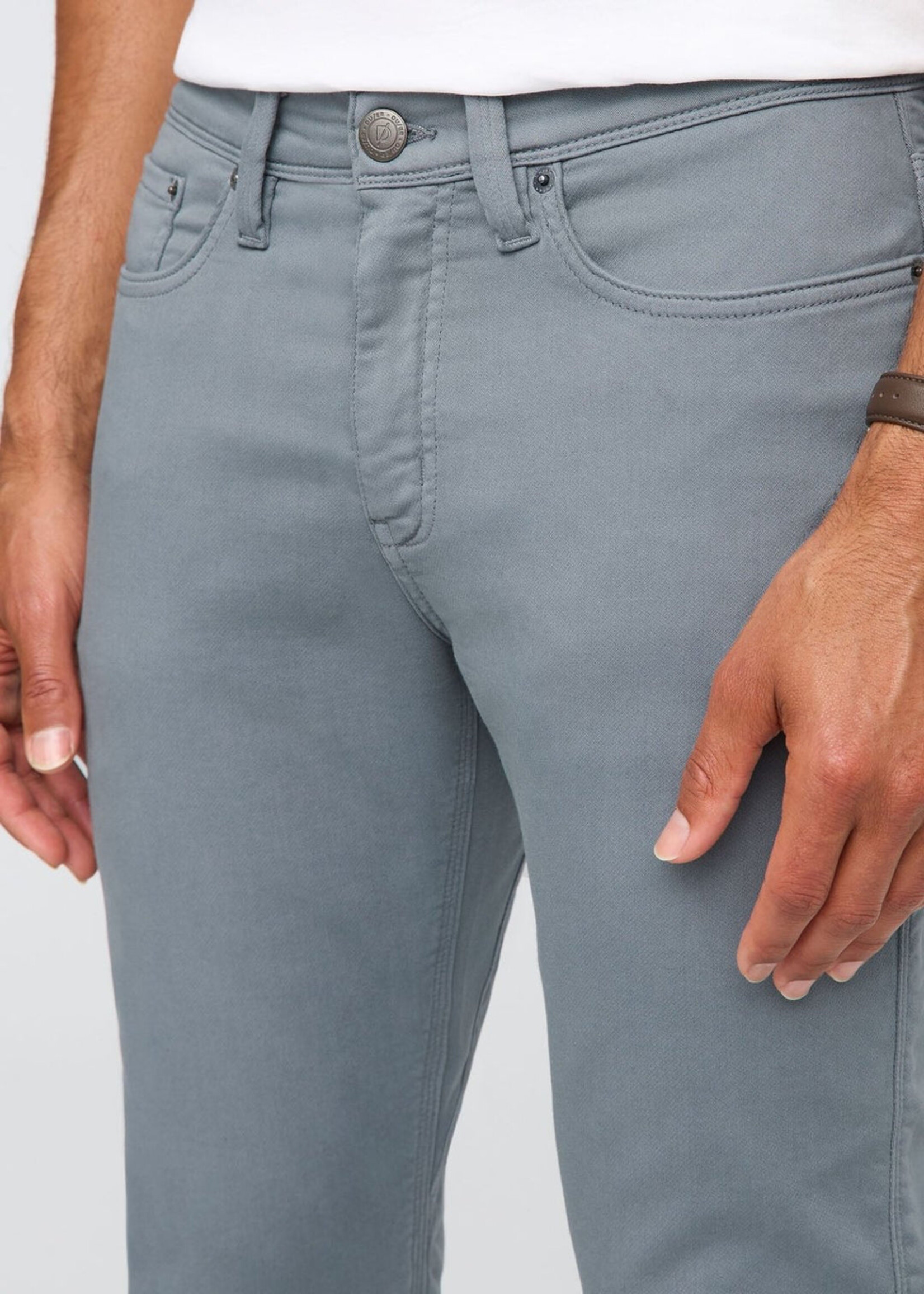 DUER Pantalon extensible No Sweat coupe ajustée pour homme-Rivière