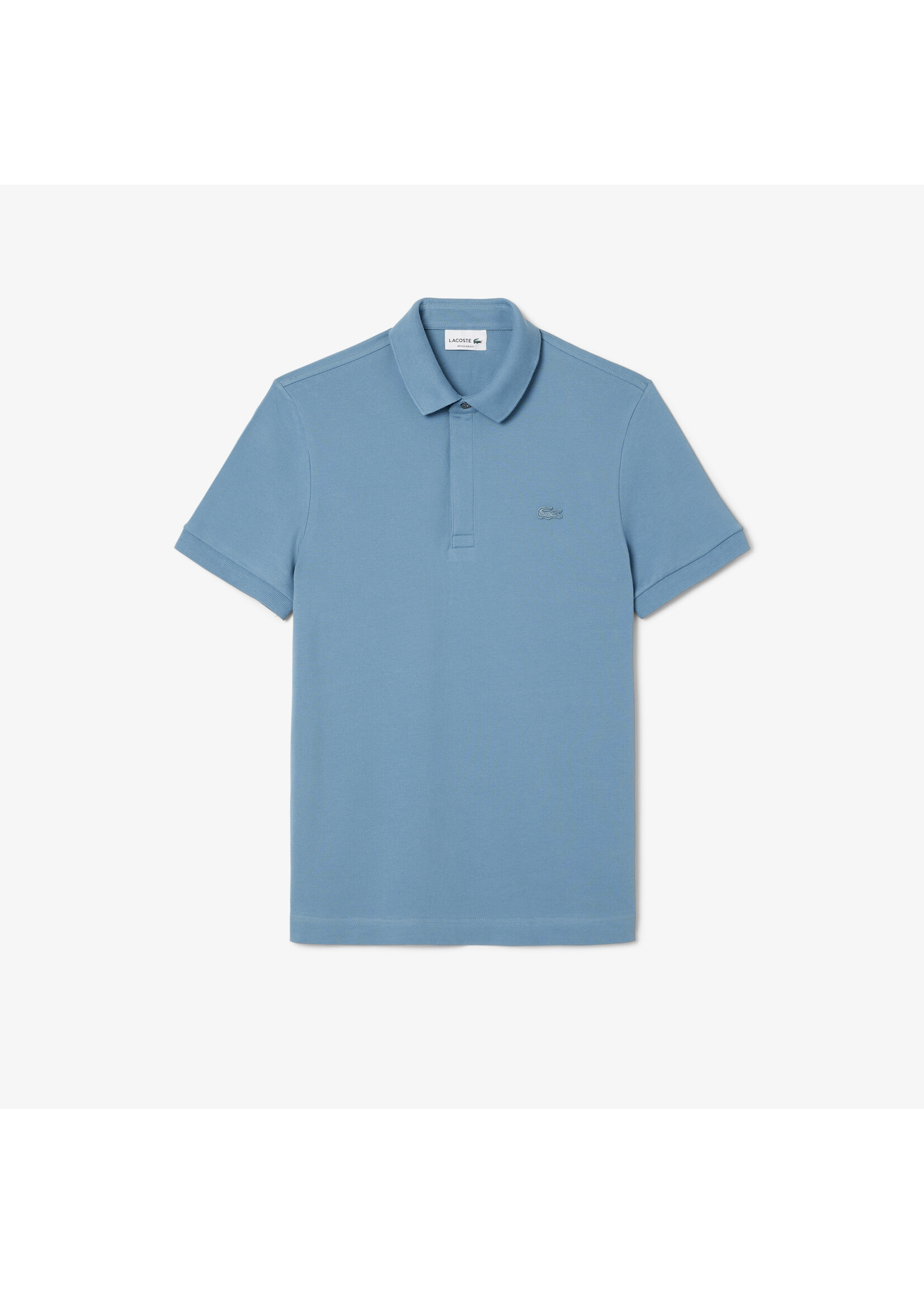 LACOSTE Polo Smart Paris en piqué de coton stretch pour homme-Bleu