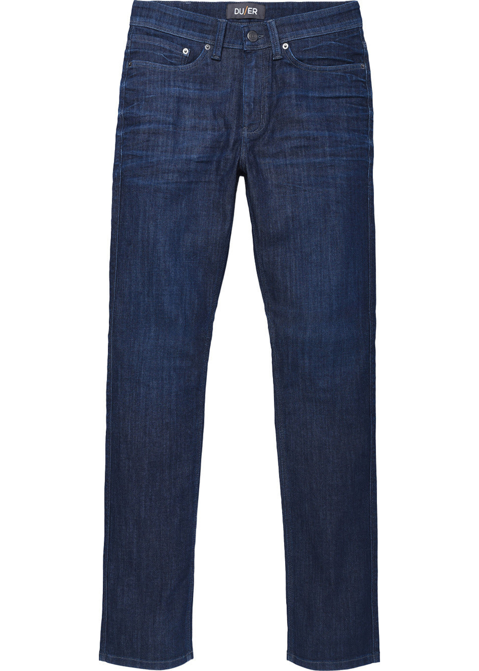 DUER Jeans droit ajusté Performance Denim pour homme - Nightshade Blue