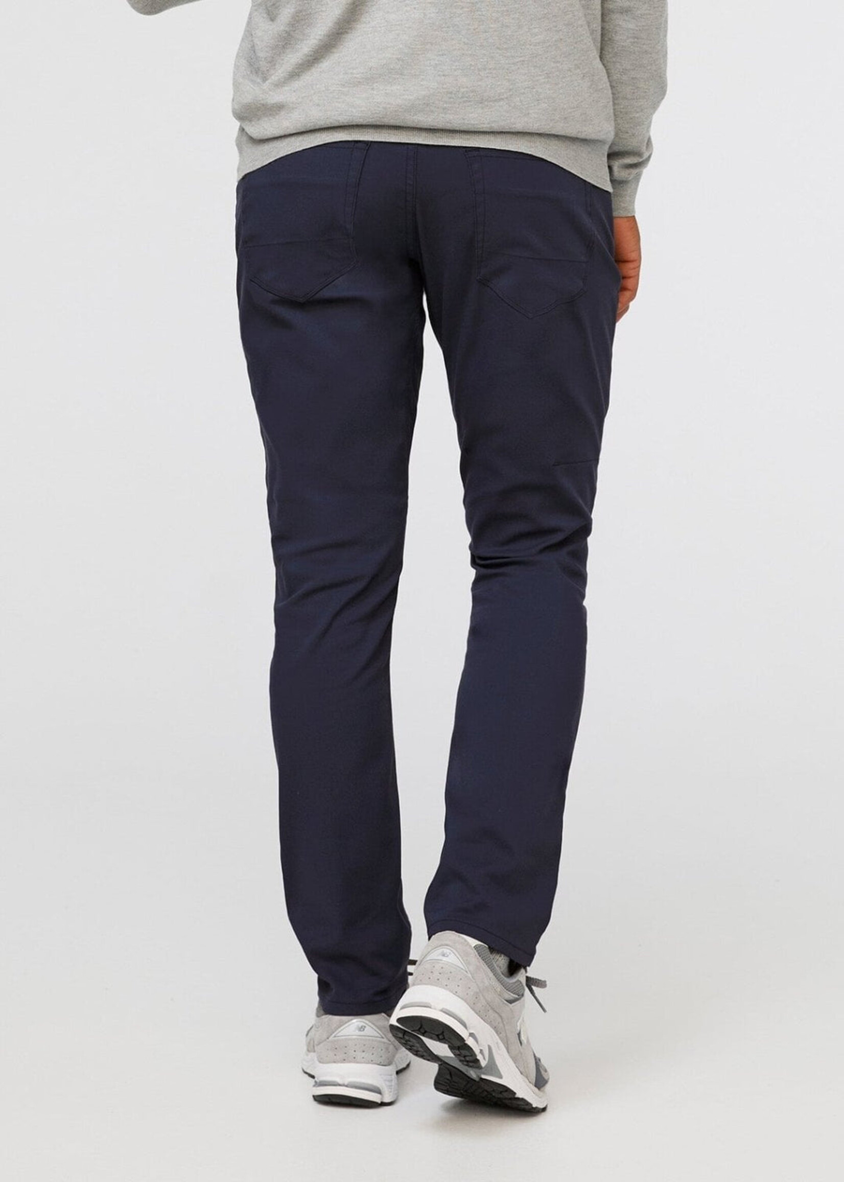 DUER Pantalon décontracté à 5 poches NuStretch pour homme - Marine
