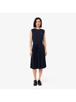 LACOSTE Robe plissée sans manches-Marine