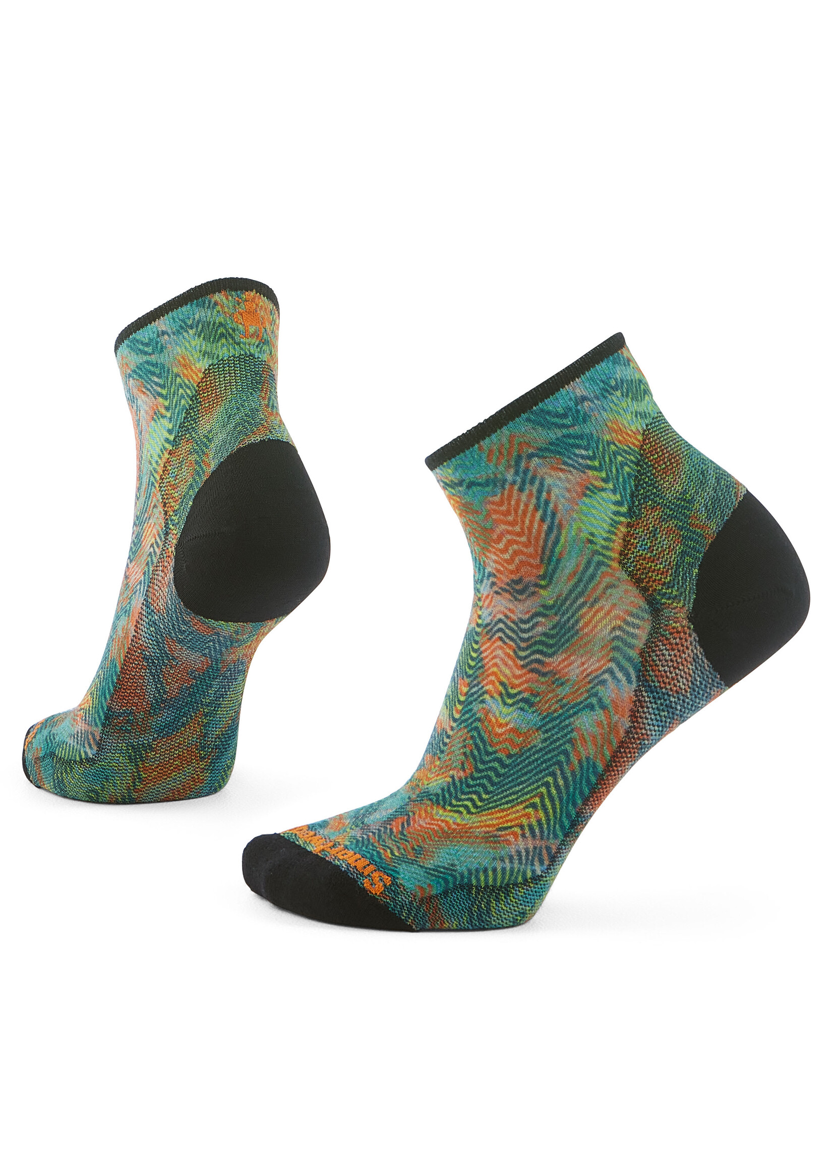 SMARTWOOL Socquette de vélo Jungle Music coussin zéro pour femme - Miel doré