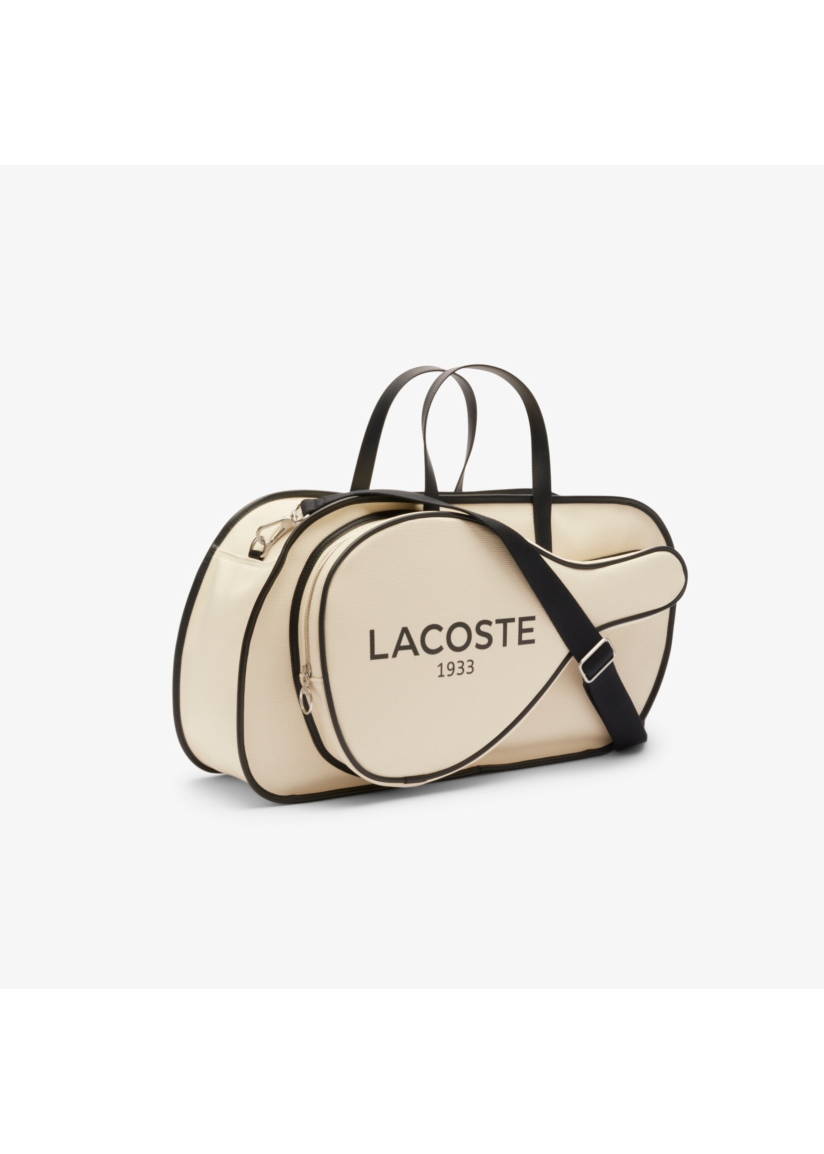 LACOSTE Unisex Large Heritage Canvas Racket Bag