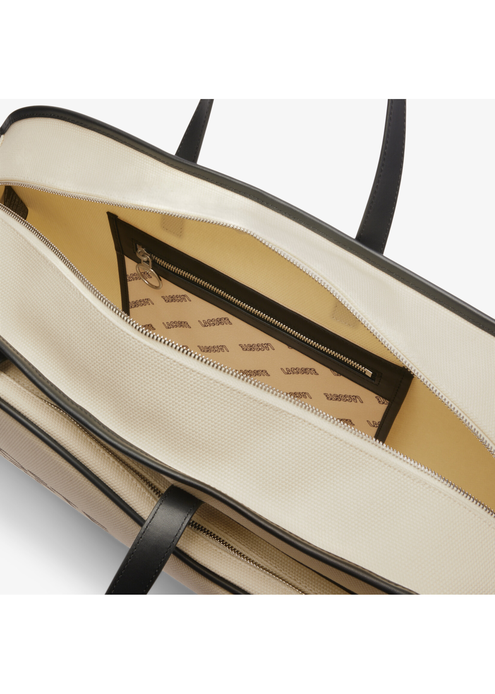 LACOSTE Unisex Large Heritage Canvas Racket Bag