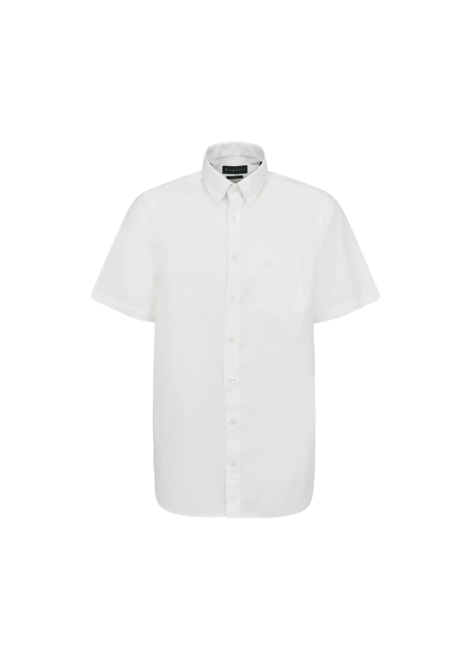 BUGATTI Chemise Bugatti MC unie à boutons au col