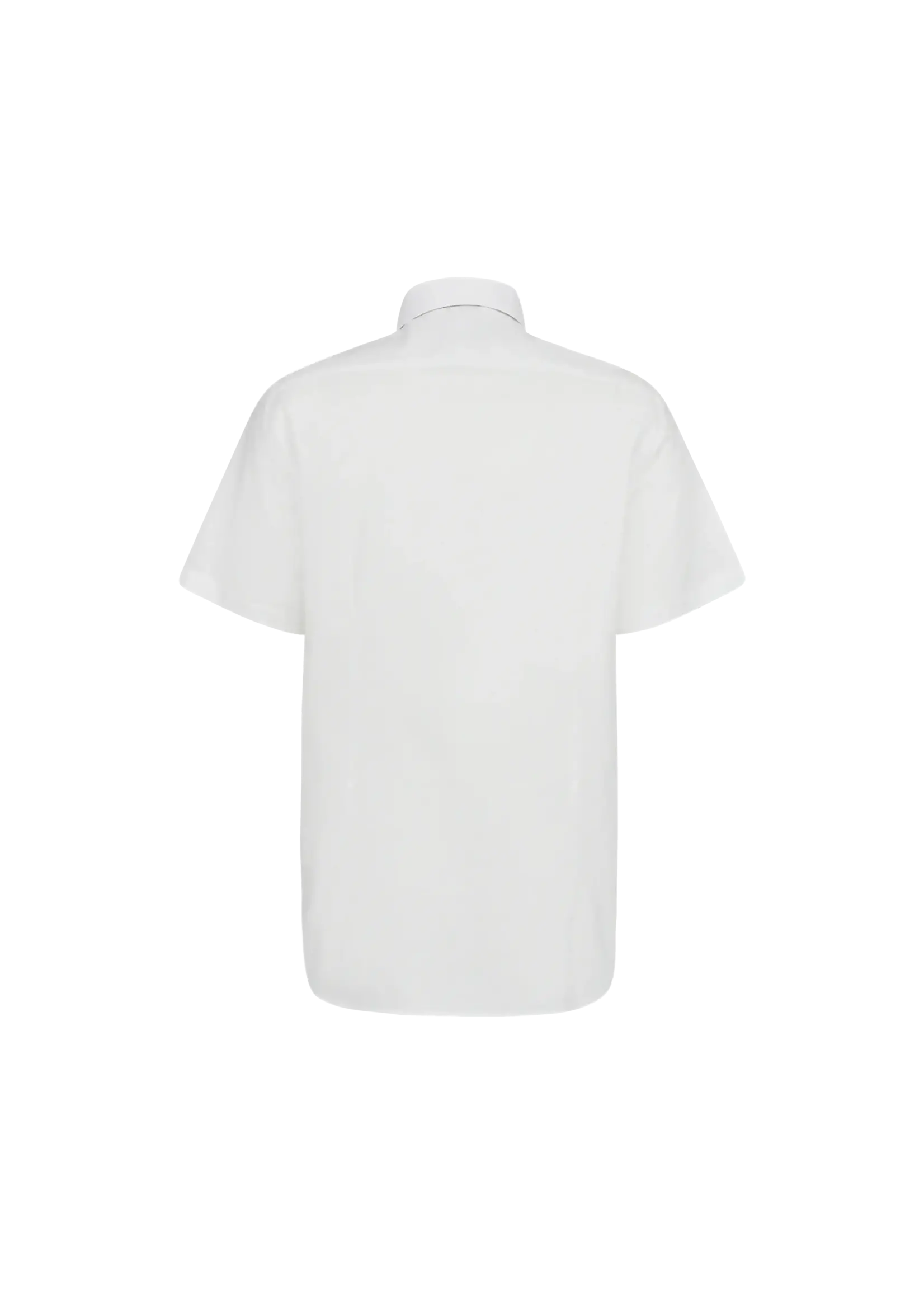 BUGATTI Chemise Bugatti MC unie à boutons au col