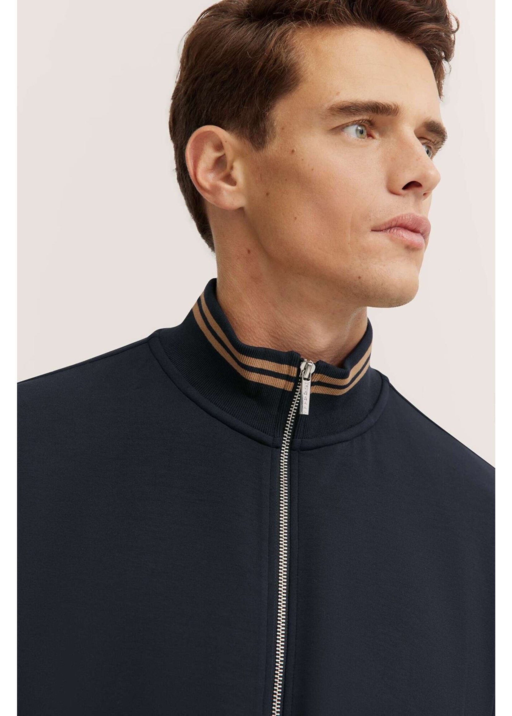 BUGATTI Men's luxury full zip cardigan - 2 colors available