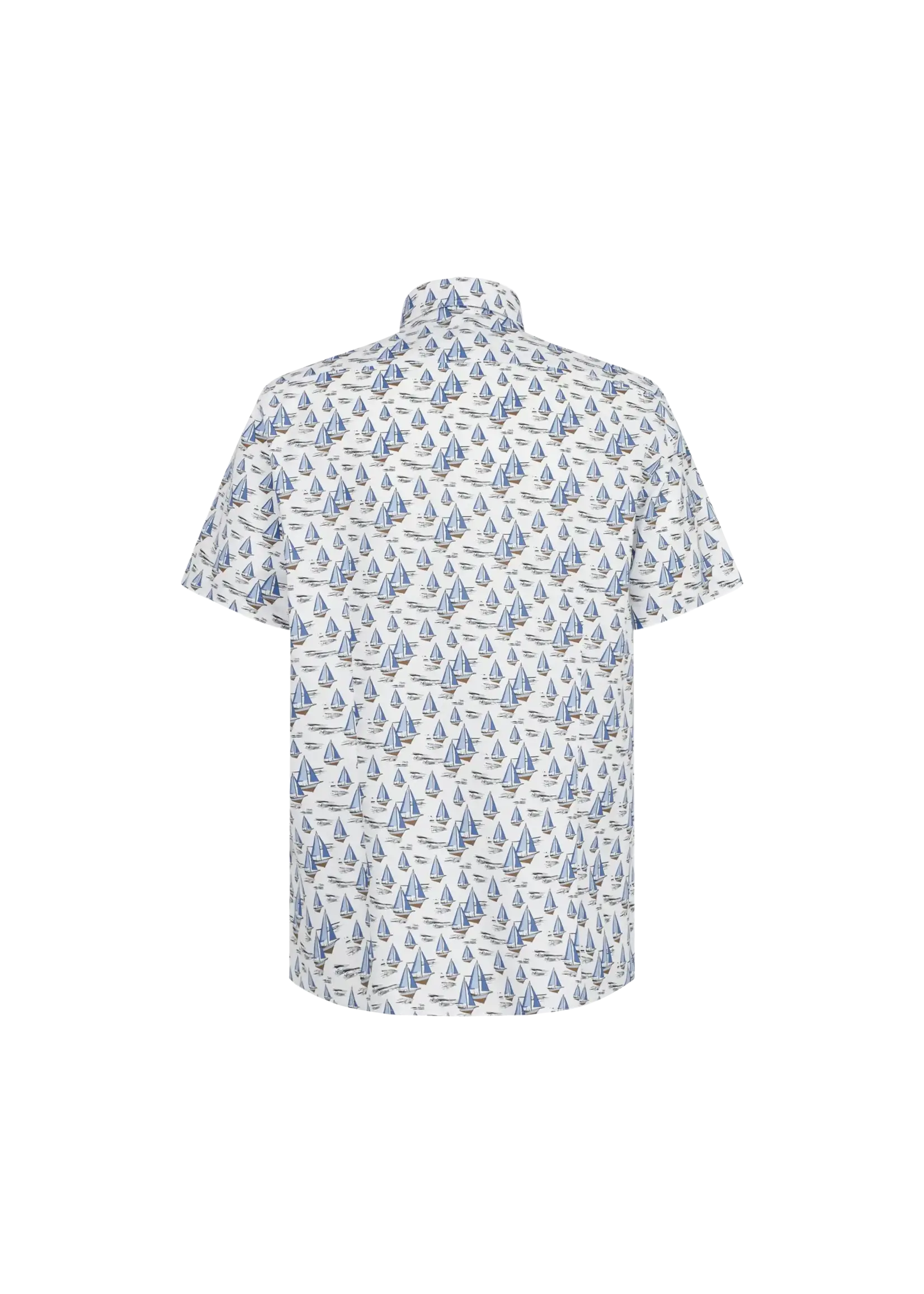 BUGATTI Chemise MC à imprimé voiliers Bugatti