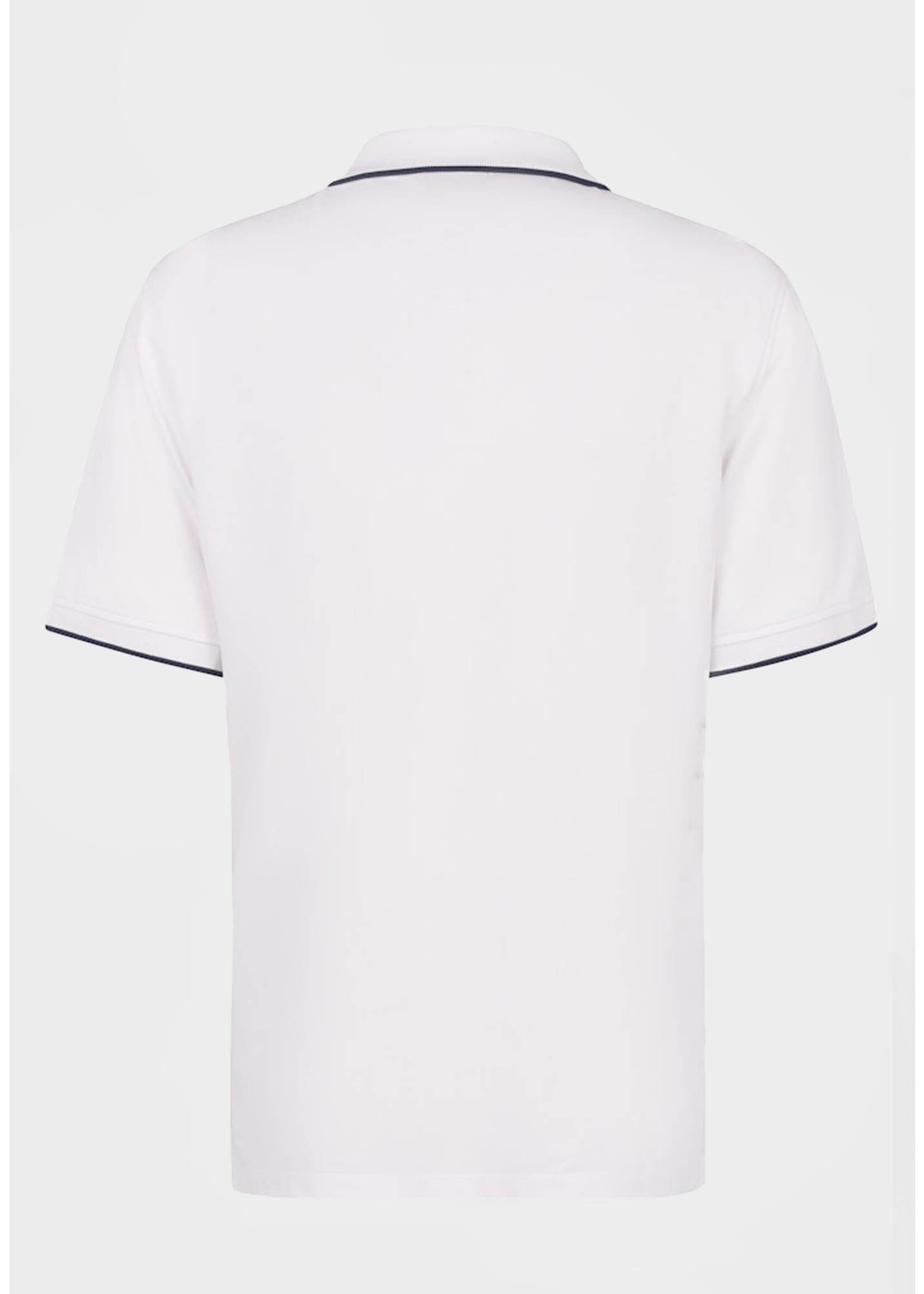 BUGATTI Polo à manches courtes avec fermeture éclair pour homme Bugatti