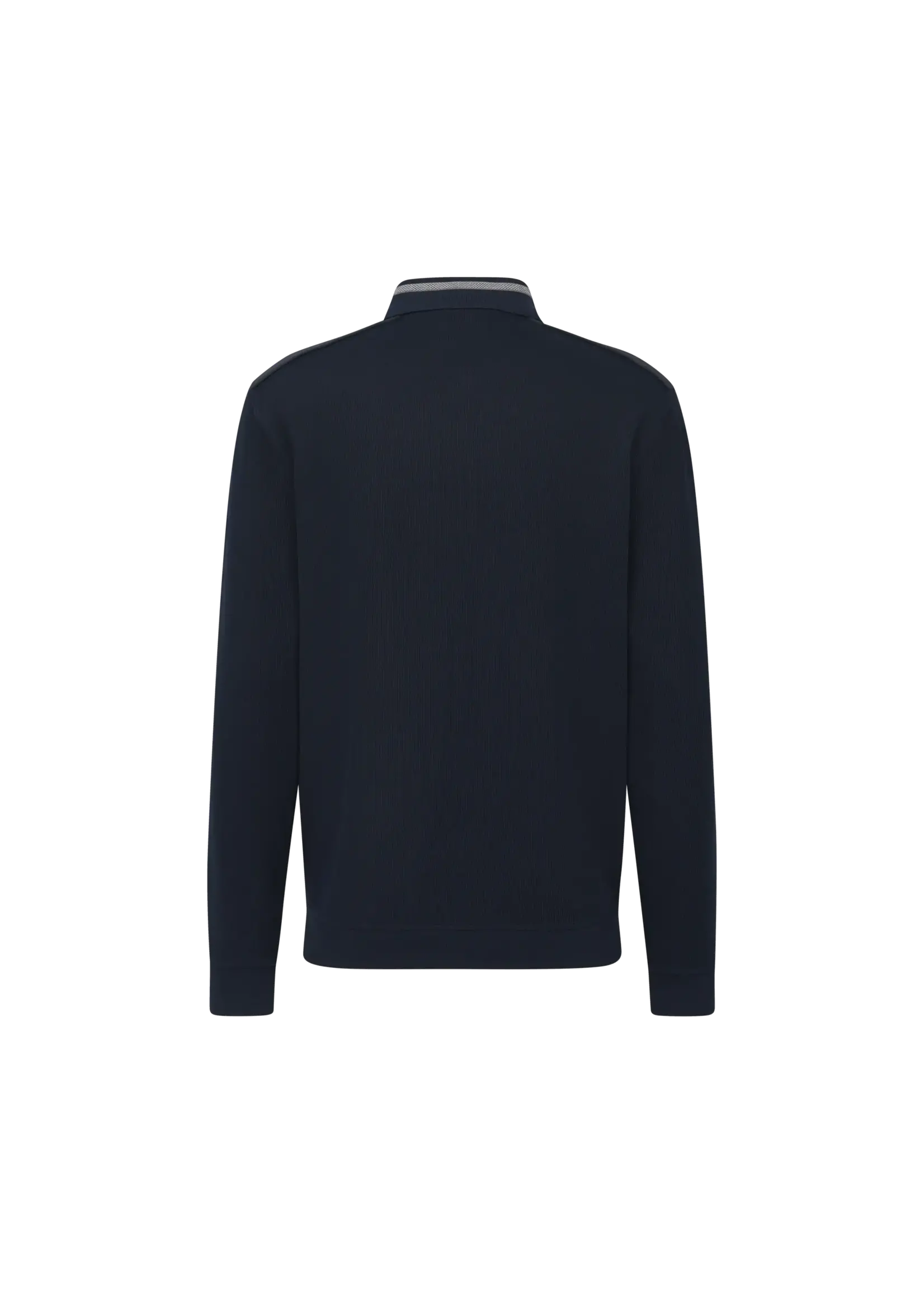BUGATTI Chandail ML en tricot avec poche et fermeture éclair 1/4 - 2 couleurs disponibles
