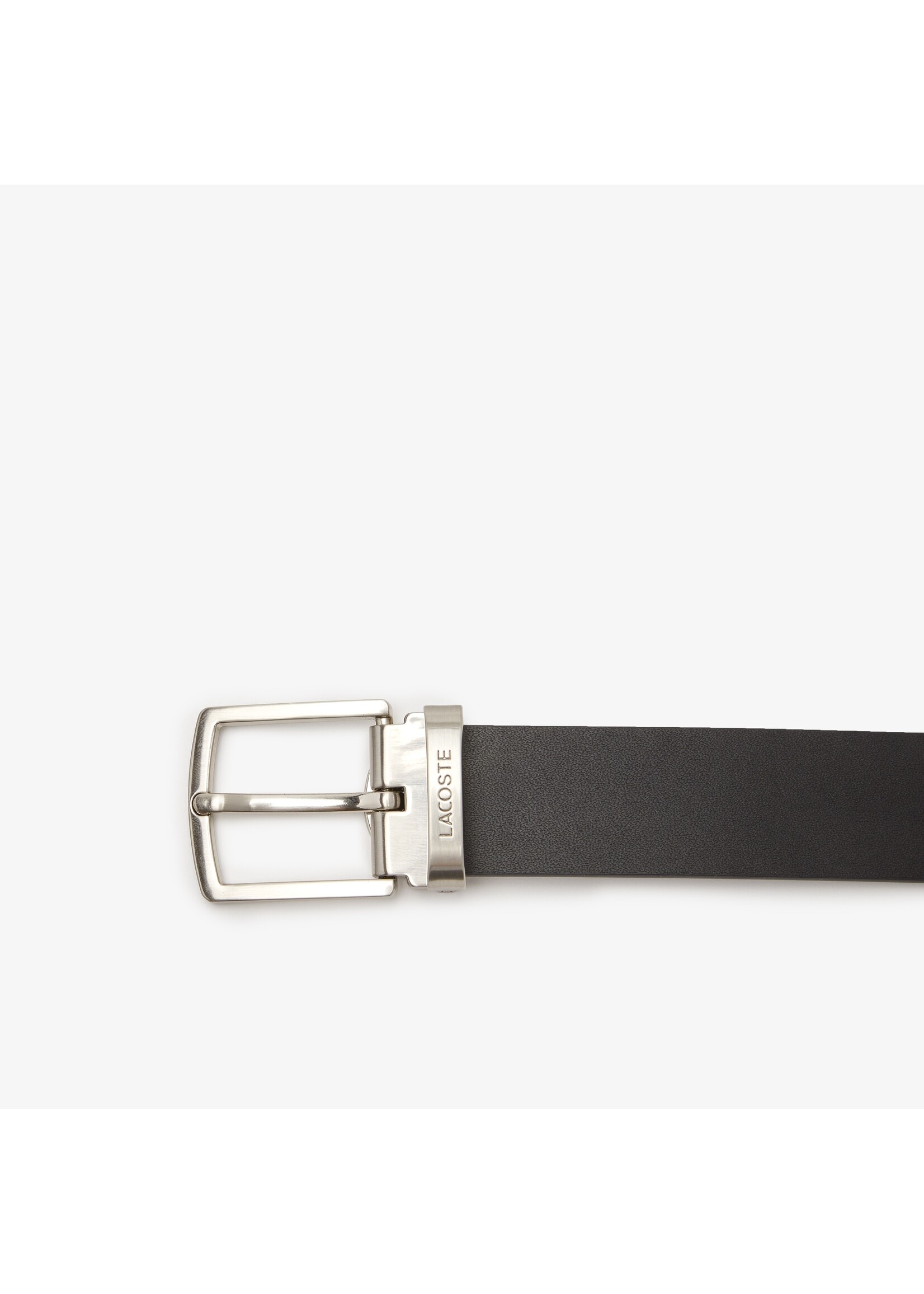 LACOSTE Coffret ceinture réversible avec boucle plate et boucle ardillon pour homme