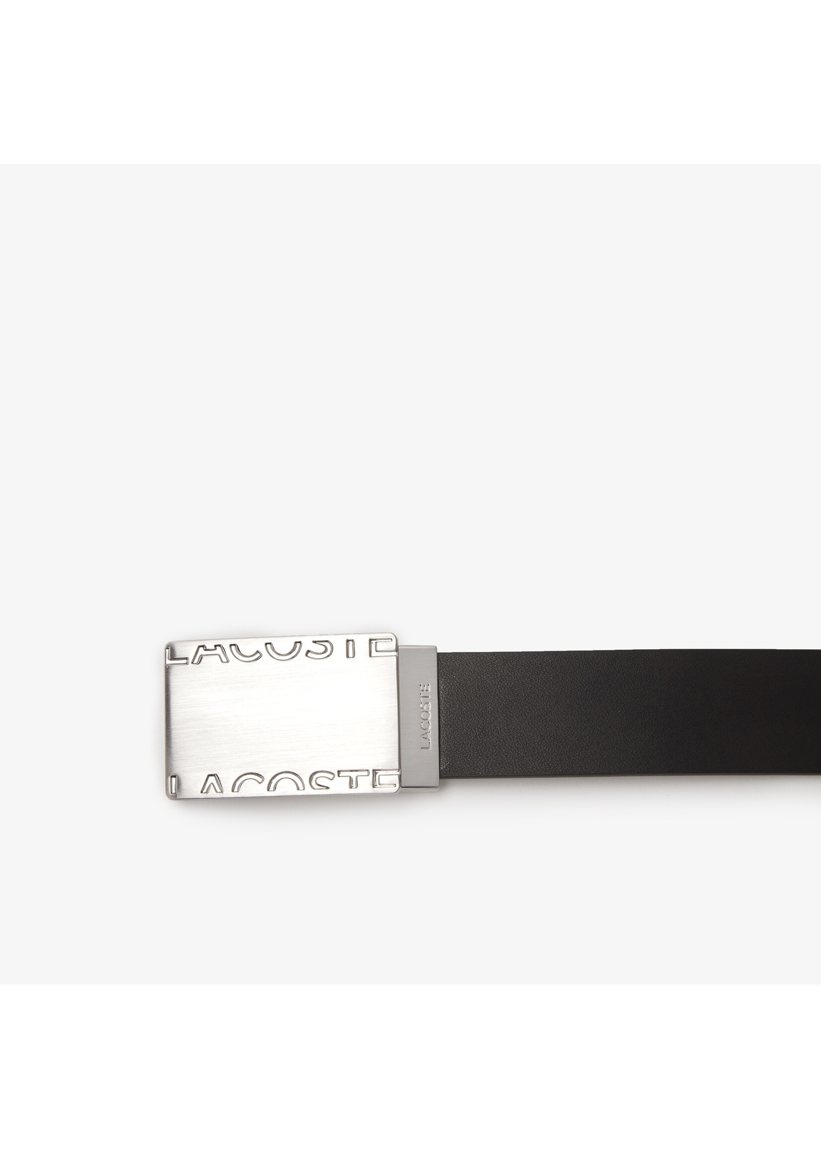 LACOSTE Coffret ceinture réversible avec boucle plate et boucle ardillon pour homme