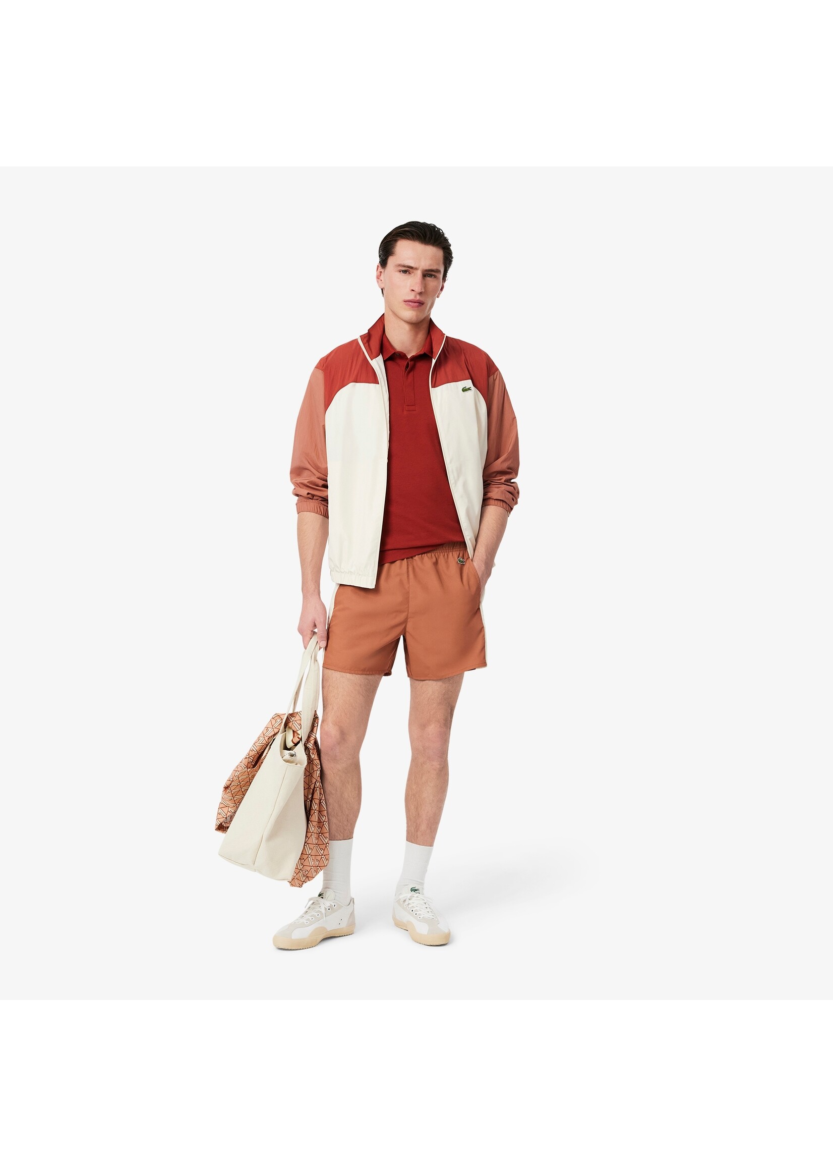LACOSTE Polo Smart Paris en piqué de coton stretch pour homme-IBERIS