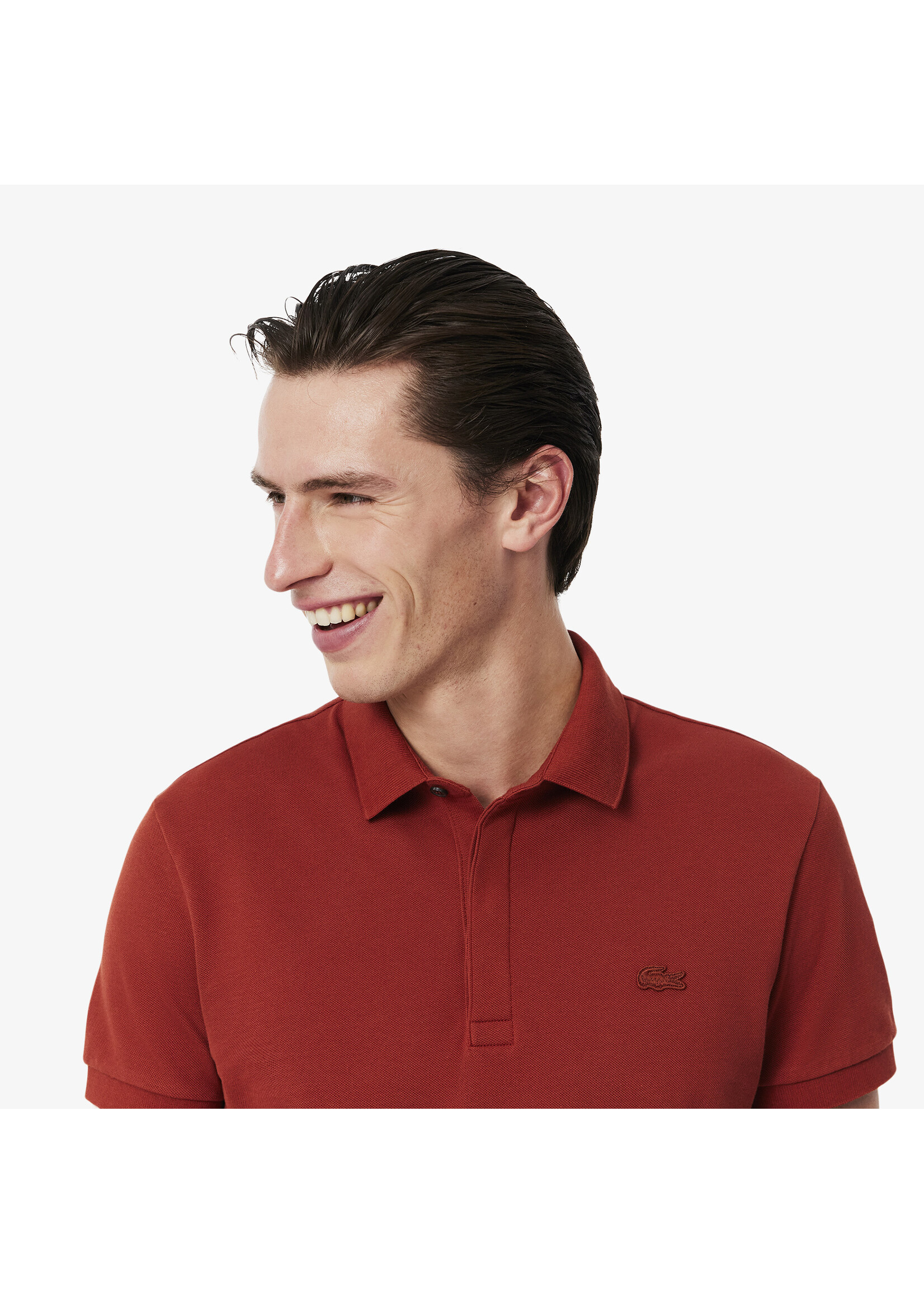 LACOSTE Polo Smart Paris en piqué de coton stretch pour homme-IBERIS