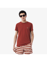 LACOSTE T-shirt col rond en jersey de coton pima uni pour homme-IBERIS
