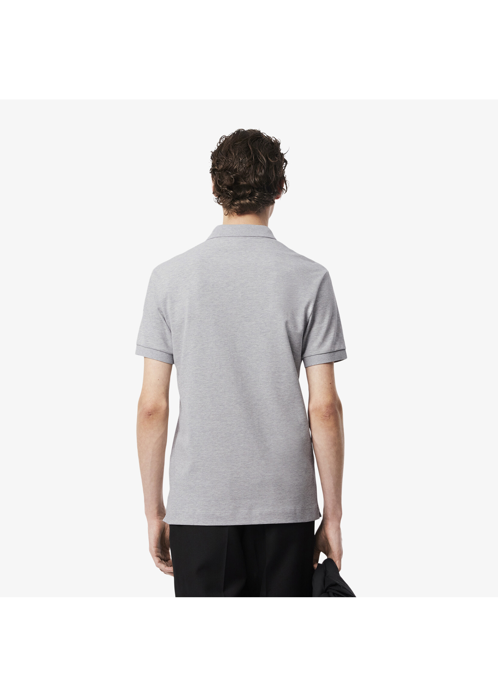 LACOSTE Men's Regular Fit Paris Stretch Piqué Polo