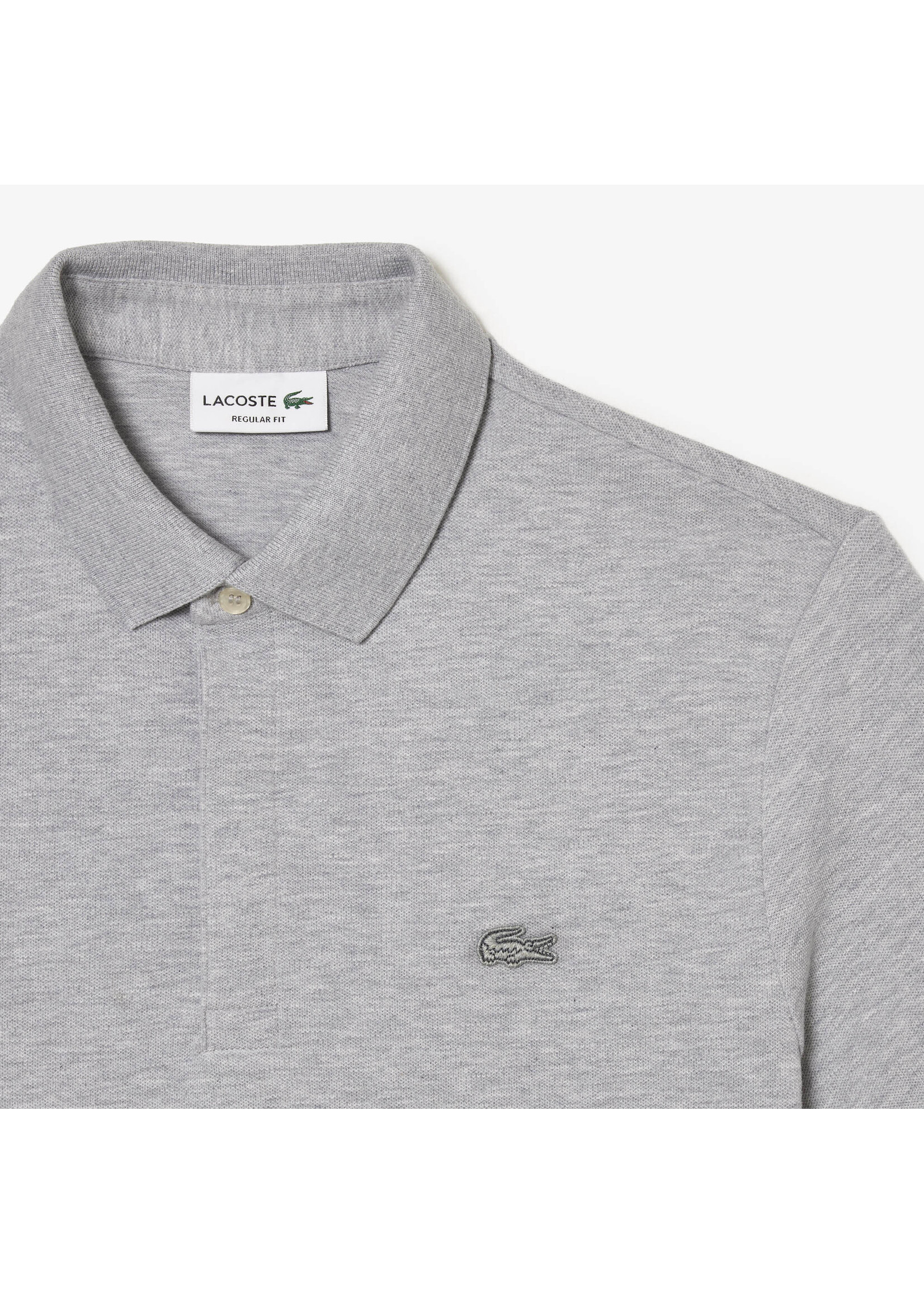 LACOSTE Men's Regular Fit Paris Stretch Piqué Polo